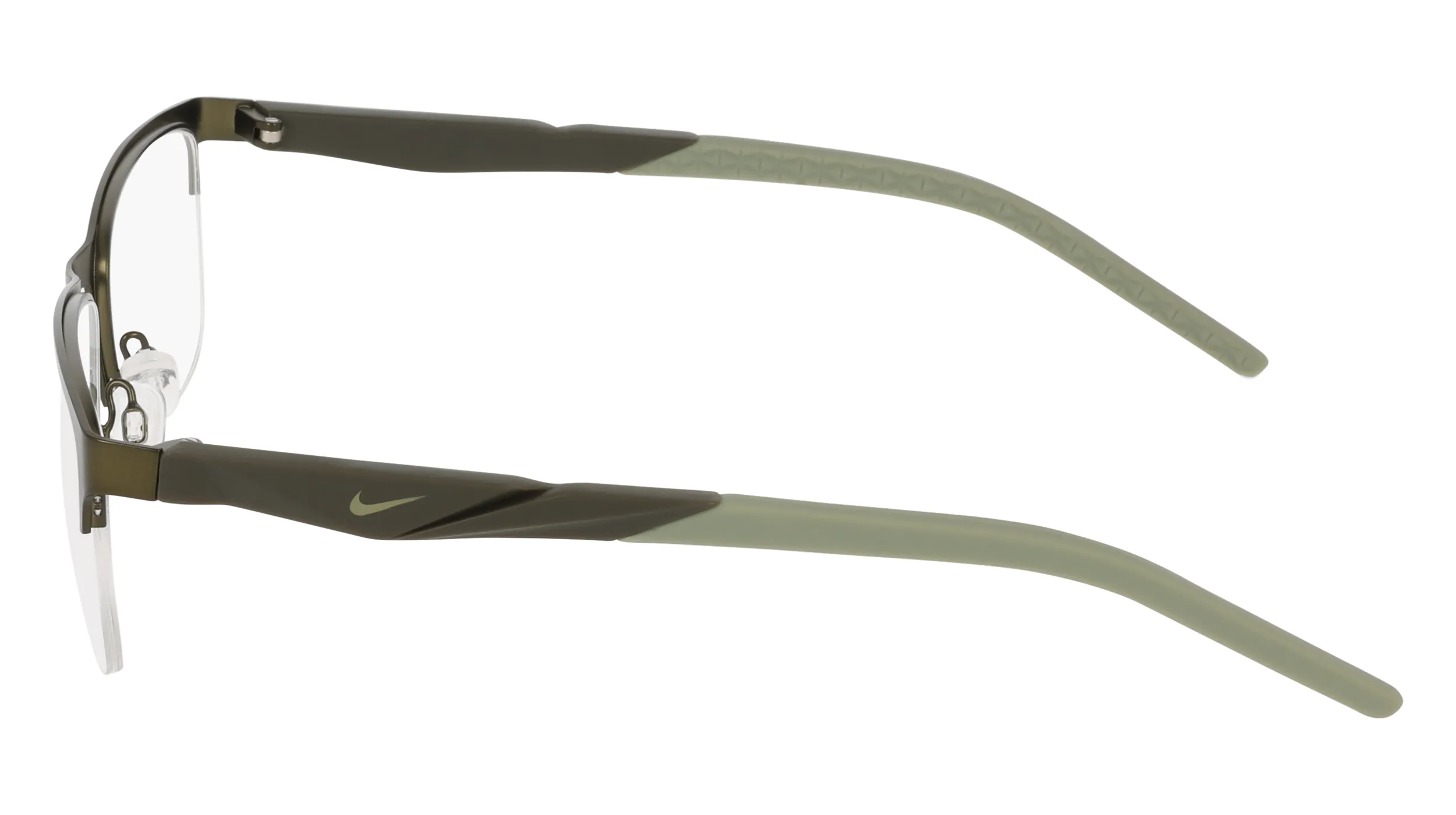 Nike NIKE 8196 315 Montature da vista Verde Squadrata Normale - immagine 3