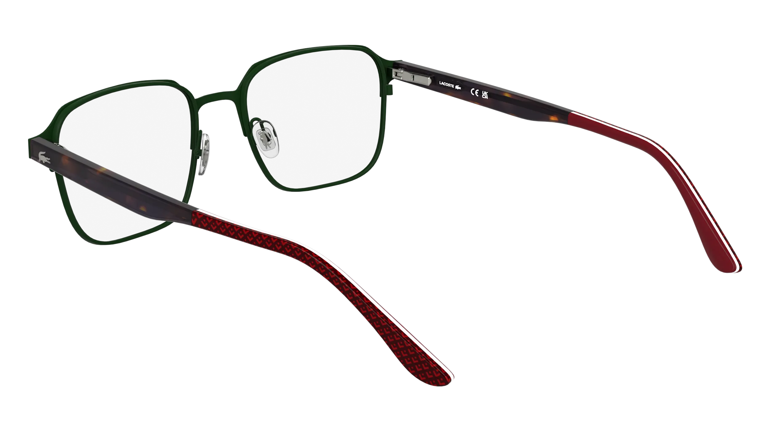 Lacoste L2313 N 301 Montature da vista Metallo Verde Squadrata Normale - immagine 4