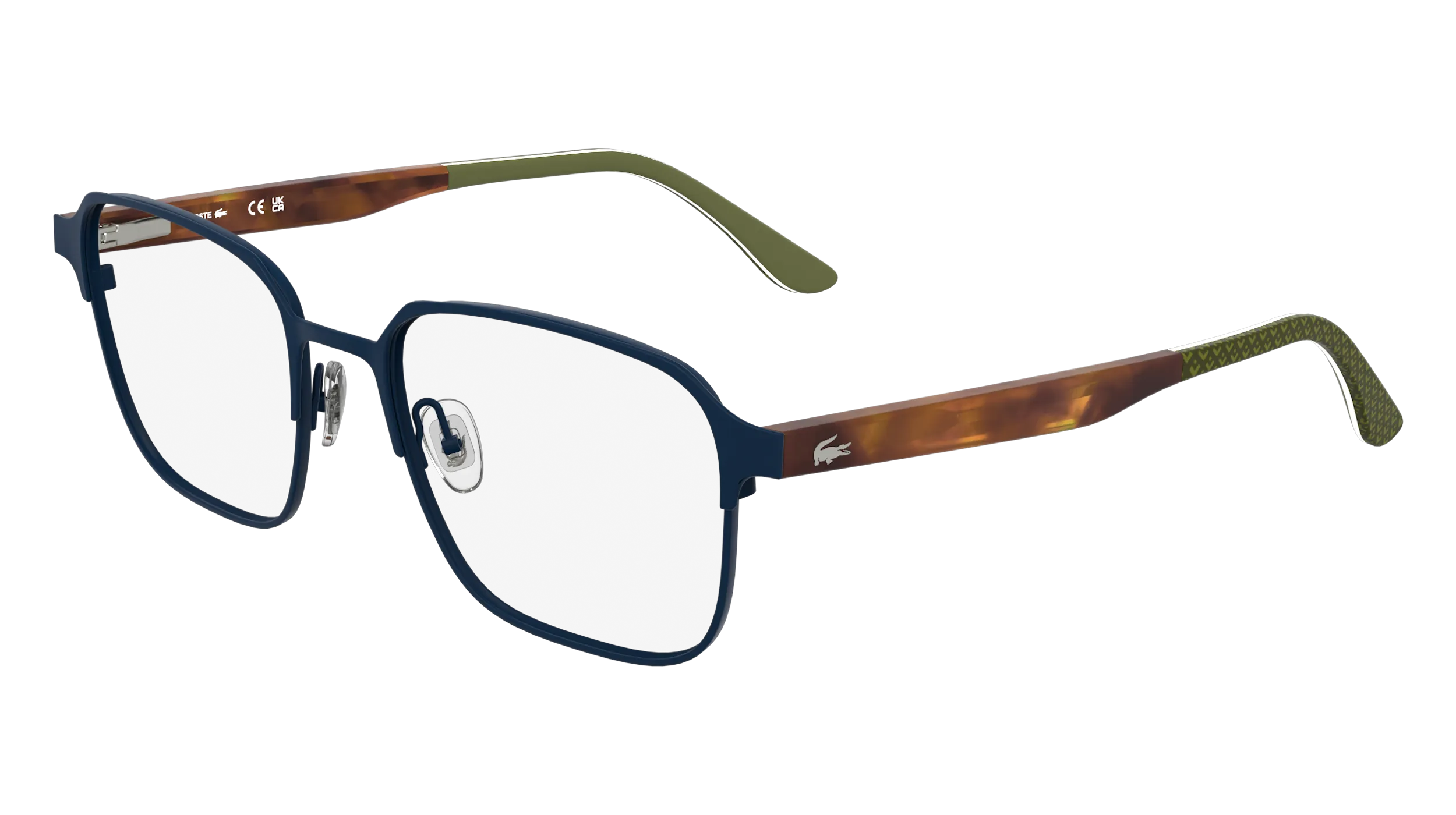 Lacoste L2313 N 424 Montature da vista Metallo Blu Squadrata Normale - immagine 1