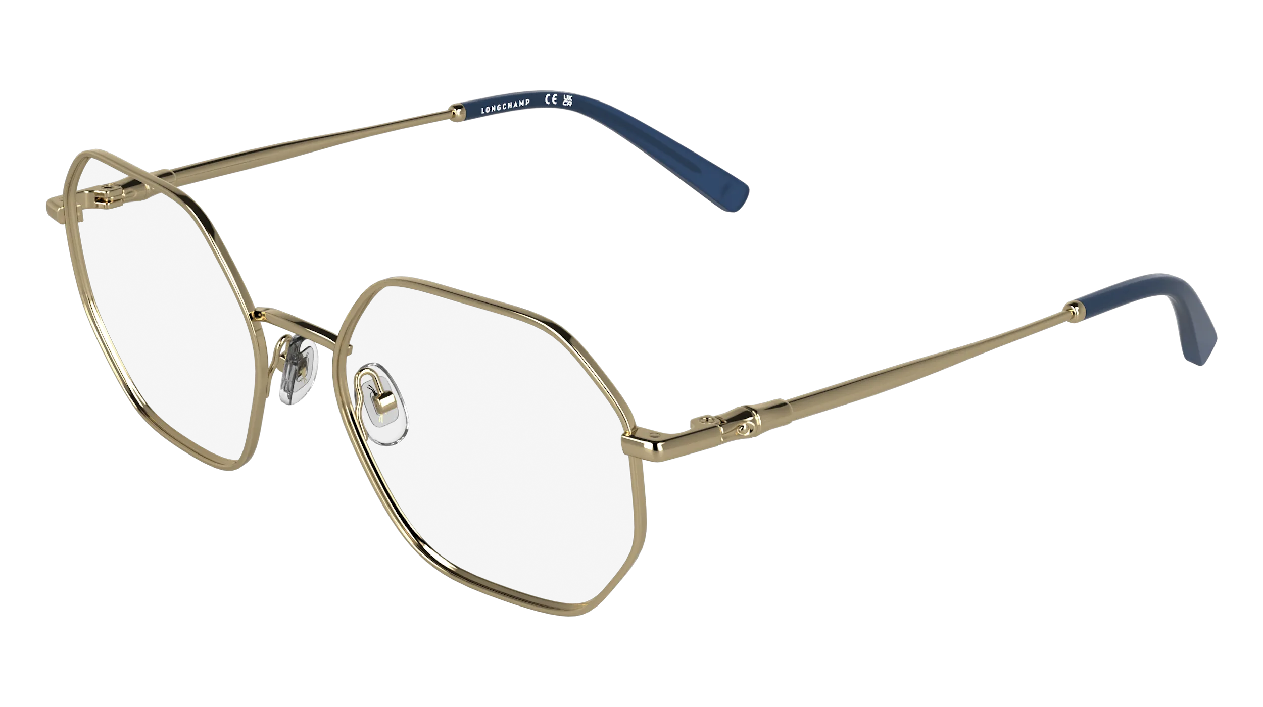 LONGCHAMP LO2186 710 Montature da vista Metallo Oro Farfalla Normale - immagine 1