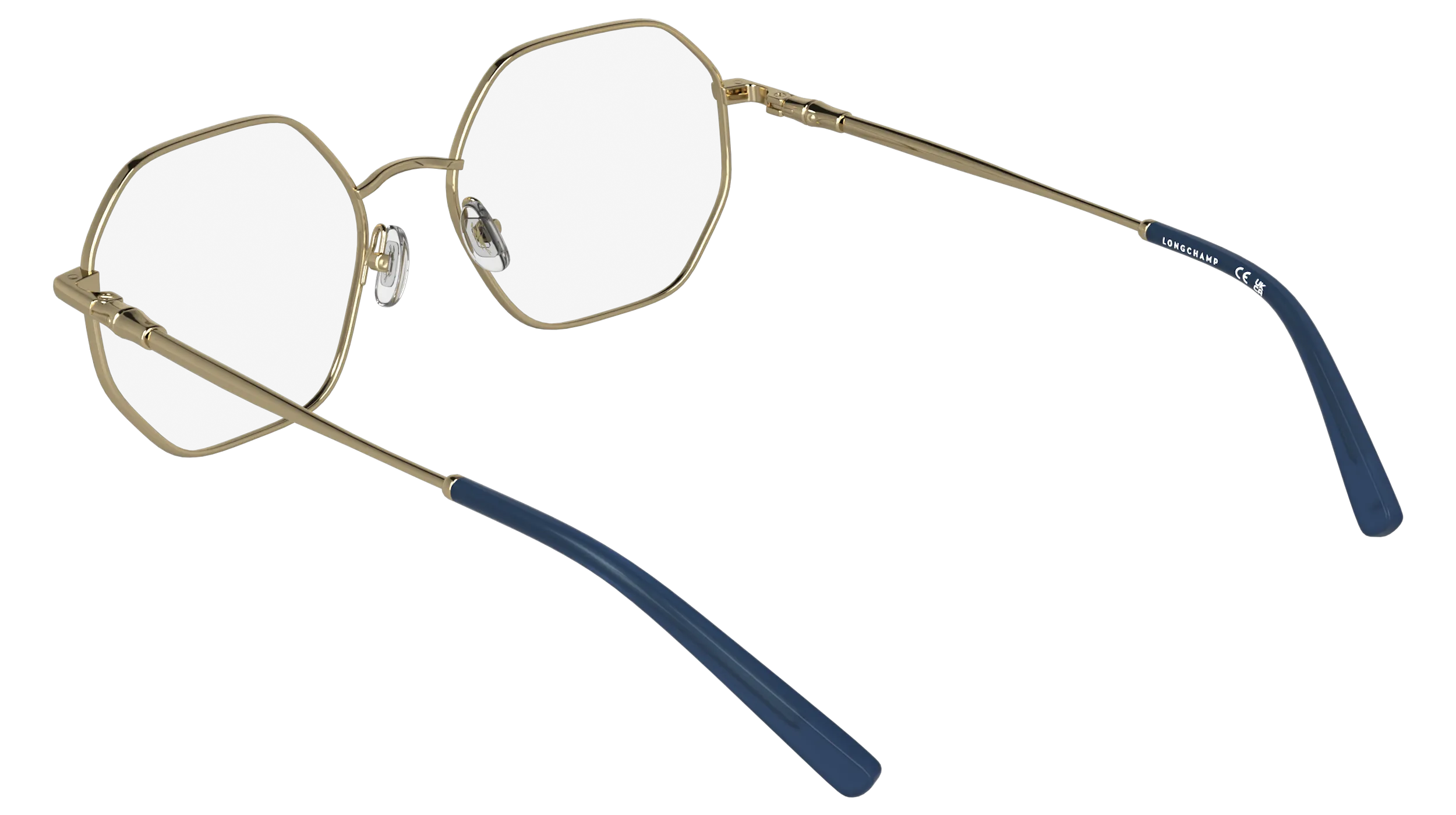 LONGCHAMP LO2186 710 Montature da vista Metallo Oro Farfalla Normale - immagine 4
