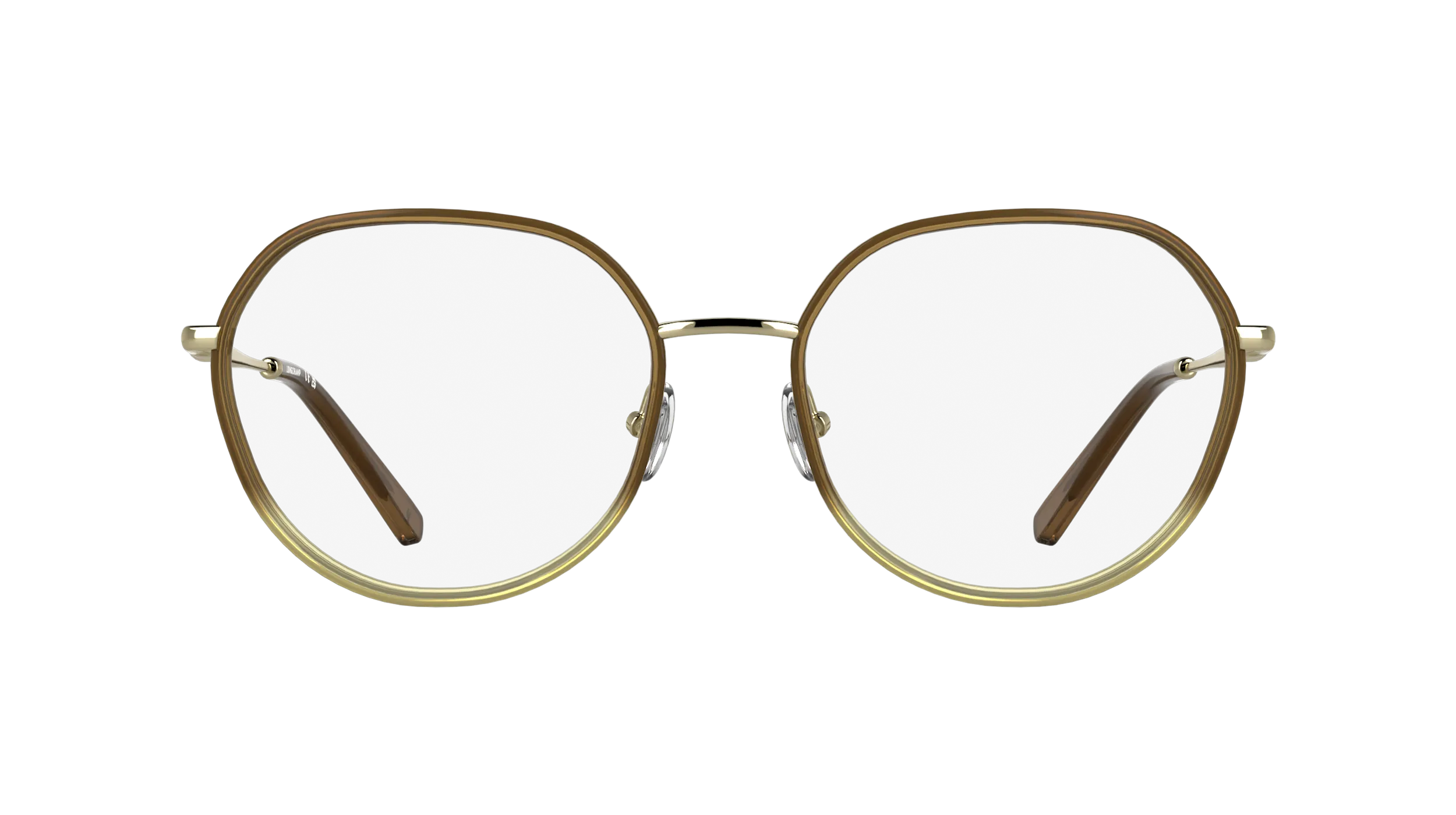 LONGCHAMP LO2185 207 Montature da vista Metallo Marrone Rotonda Normale - immagine 2