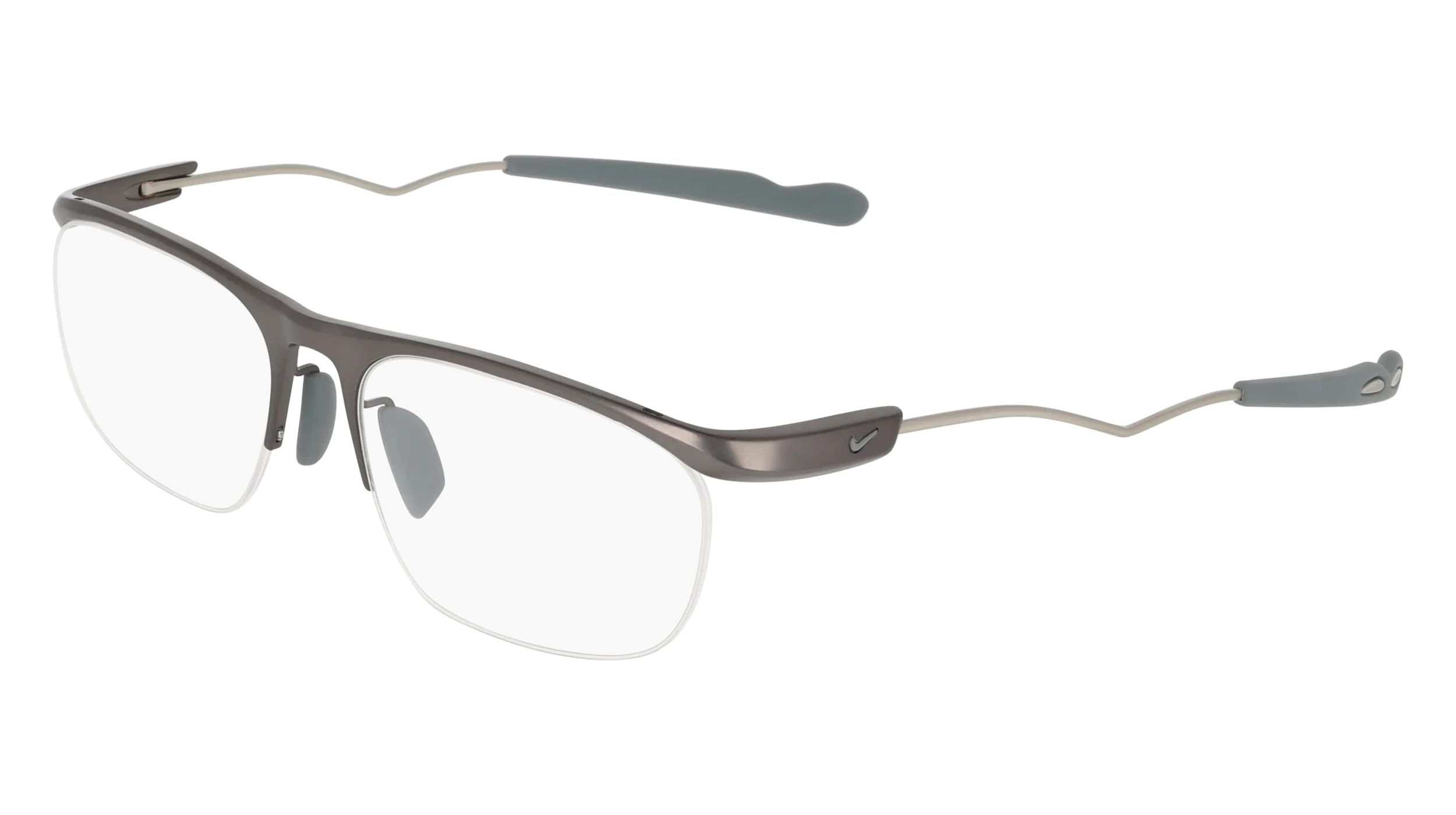 Nike NIKE 6097 070 Montature da vista Titanio Canna di fucile Squadrata Normale - immagine 1