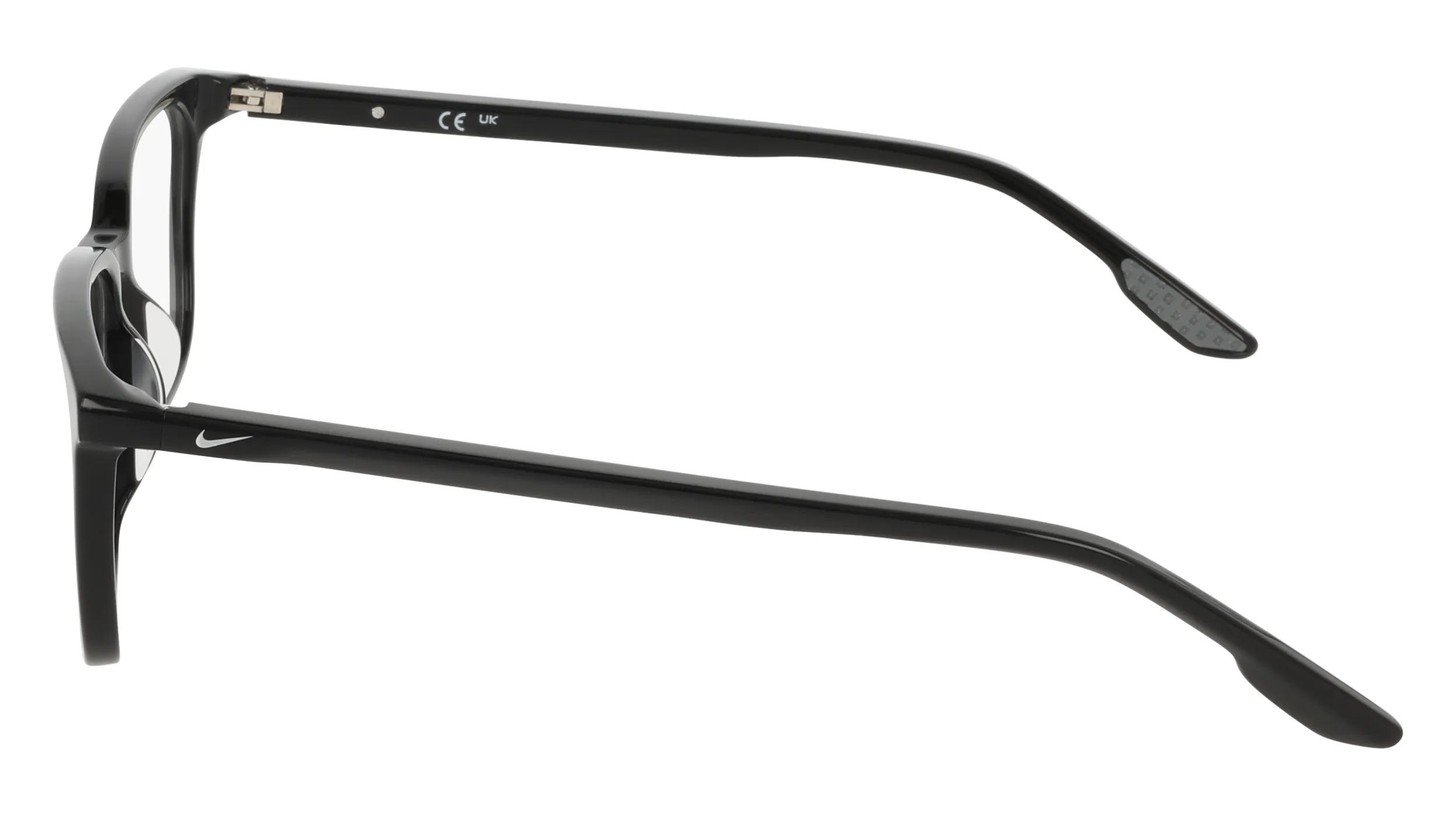 Nike NIKE 7184 001 Montature da vista Acetato Nero Squadrata Normale - immagine 3