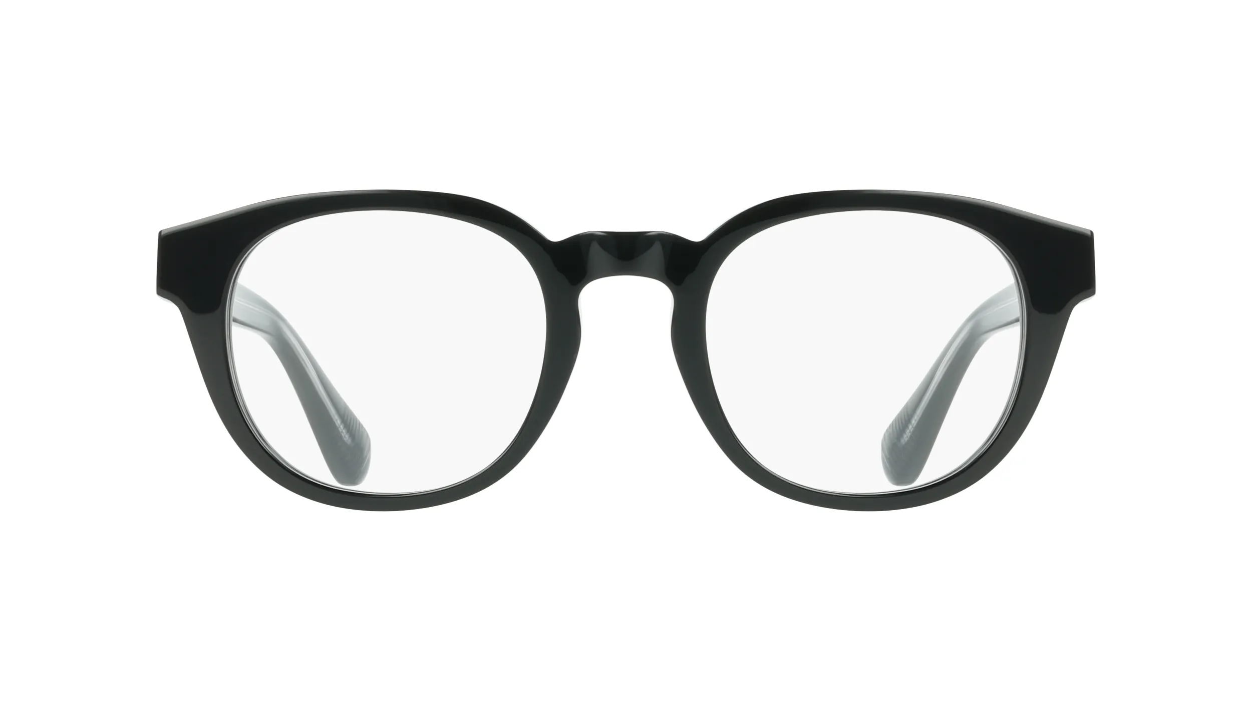 Ferragamo SF3083 001 Montature da vista Acetato Nero Geometrica Normale - immagine 2