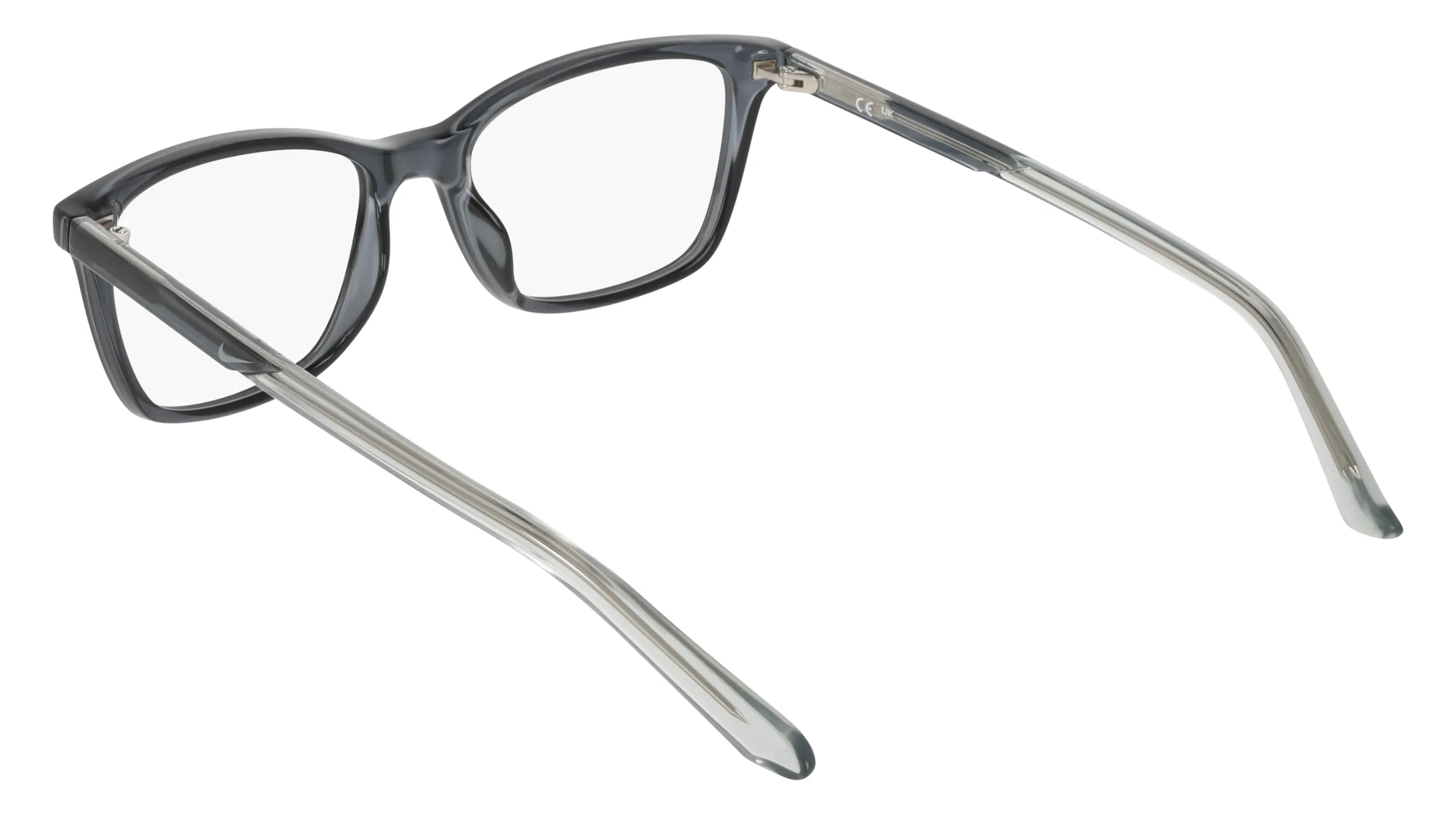 Nike NIKE 7133 033 Montature da vista Bio-iniettato Grigio Squadrata Normale - immagine 4