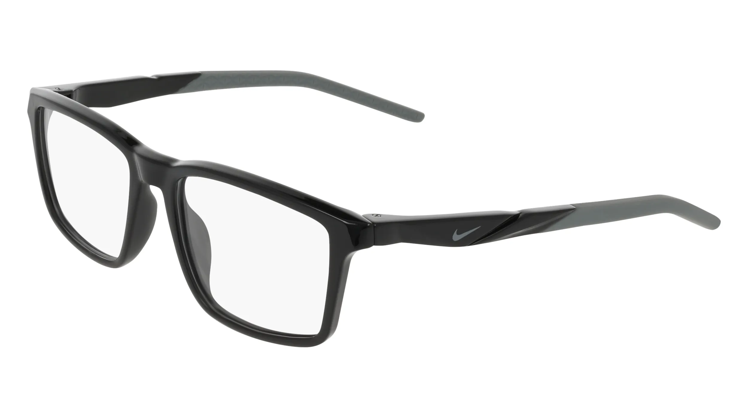 Nike NIKE 7295 001 Montature da vista Bio-iniettato Nero Squadrata Normale - immagine 1
