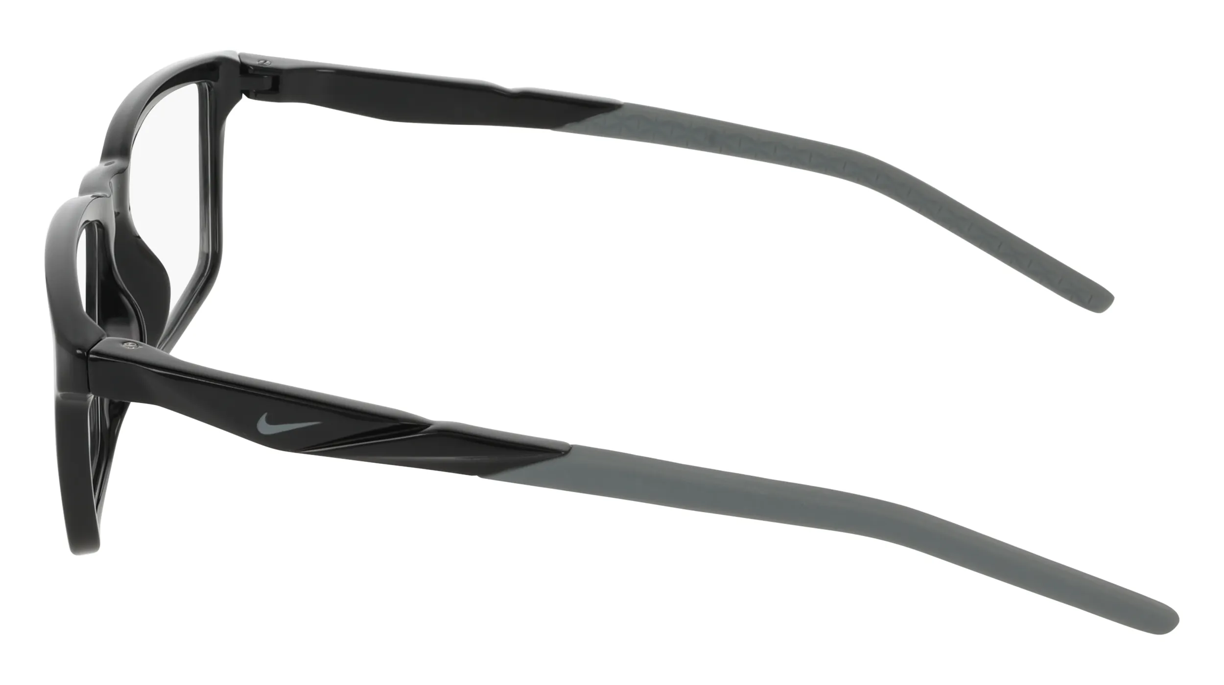 Nike NIKE 7295 001 Montature da vista Bio-iniettato Nero Squadrata Normale - immagine 3