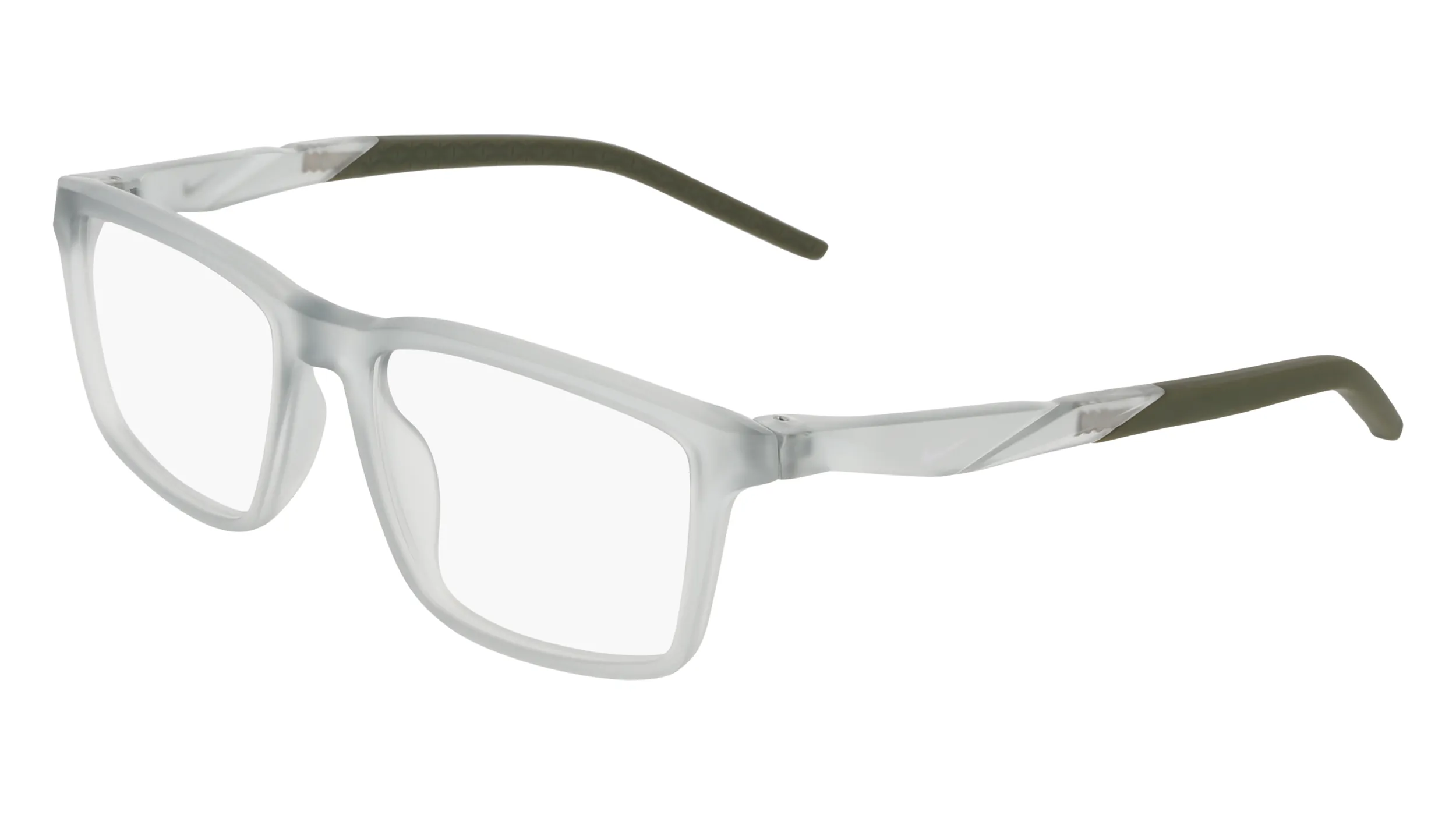 Nike NIKE 7295 030 Montature da vista Bio-iniettato Grigio Squadrata Normale - immagine 1