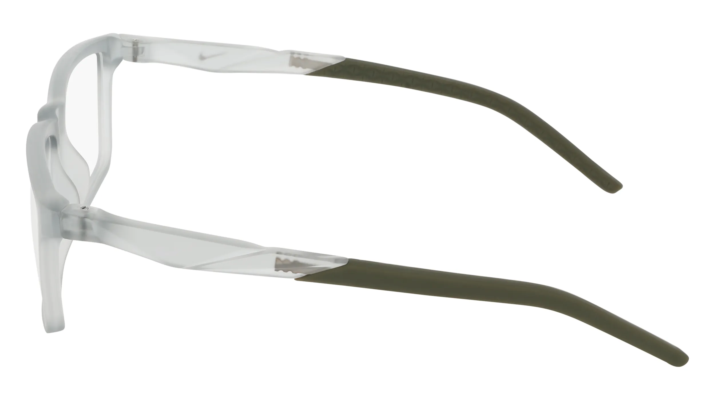 Nike NIKE 7295 030 Montature da vista Bio-iniettato Grigio Squadrata Normale - immagine 3