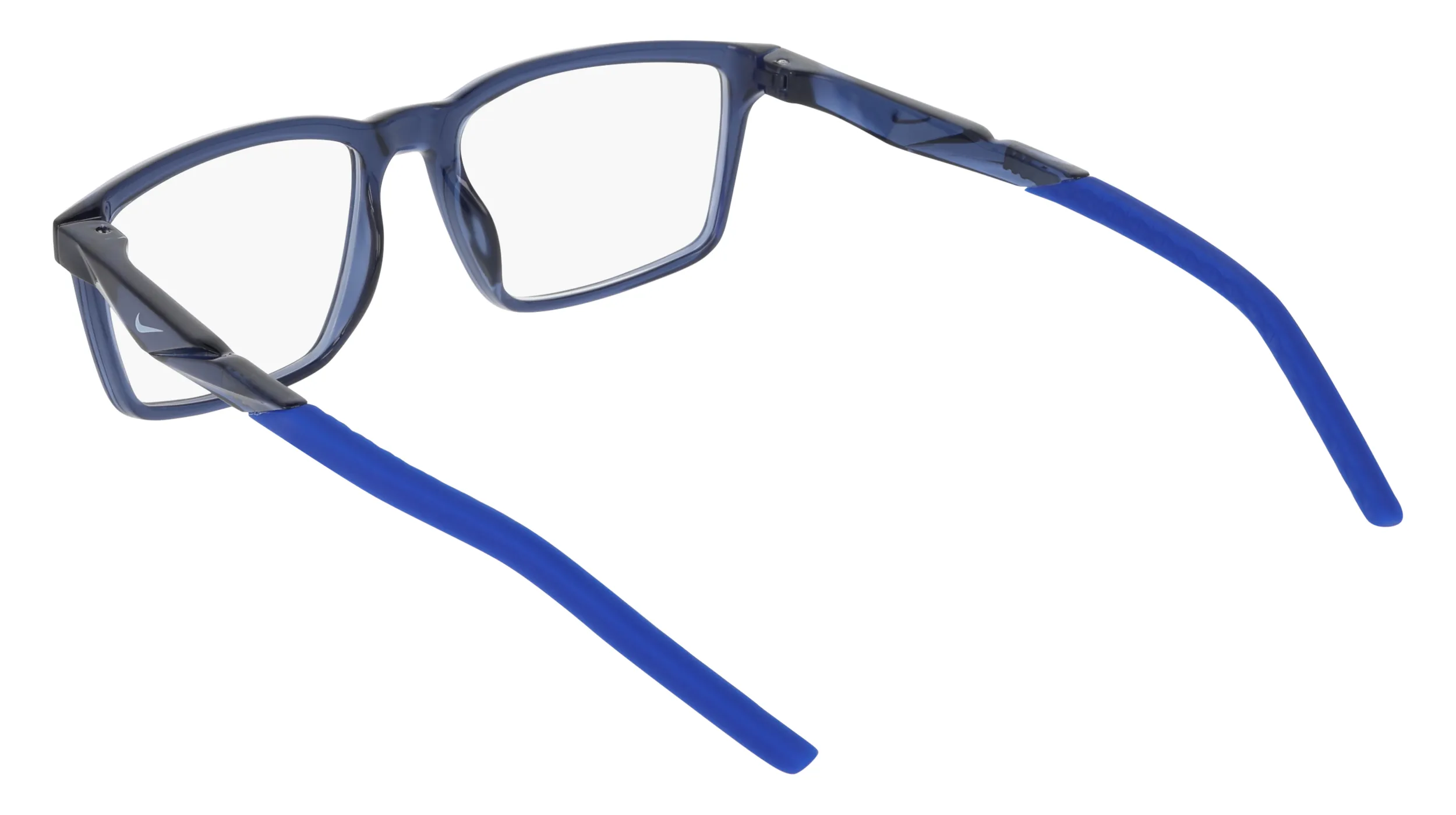 Nike NIKE 7295 410 Montature da vista Bio-iniettato Blu Squadrata Normale - immagine 4