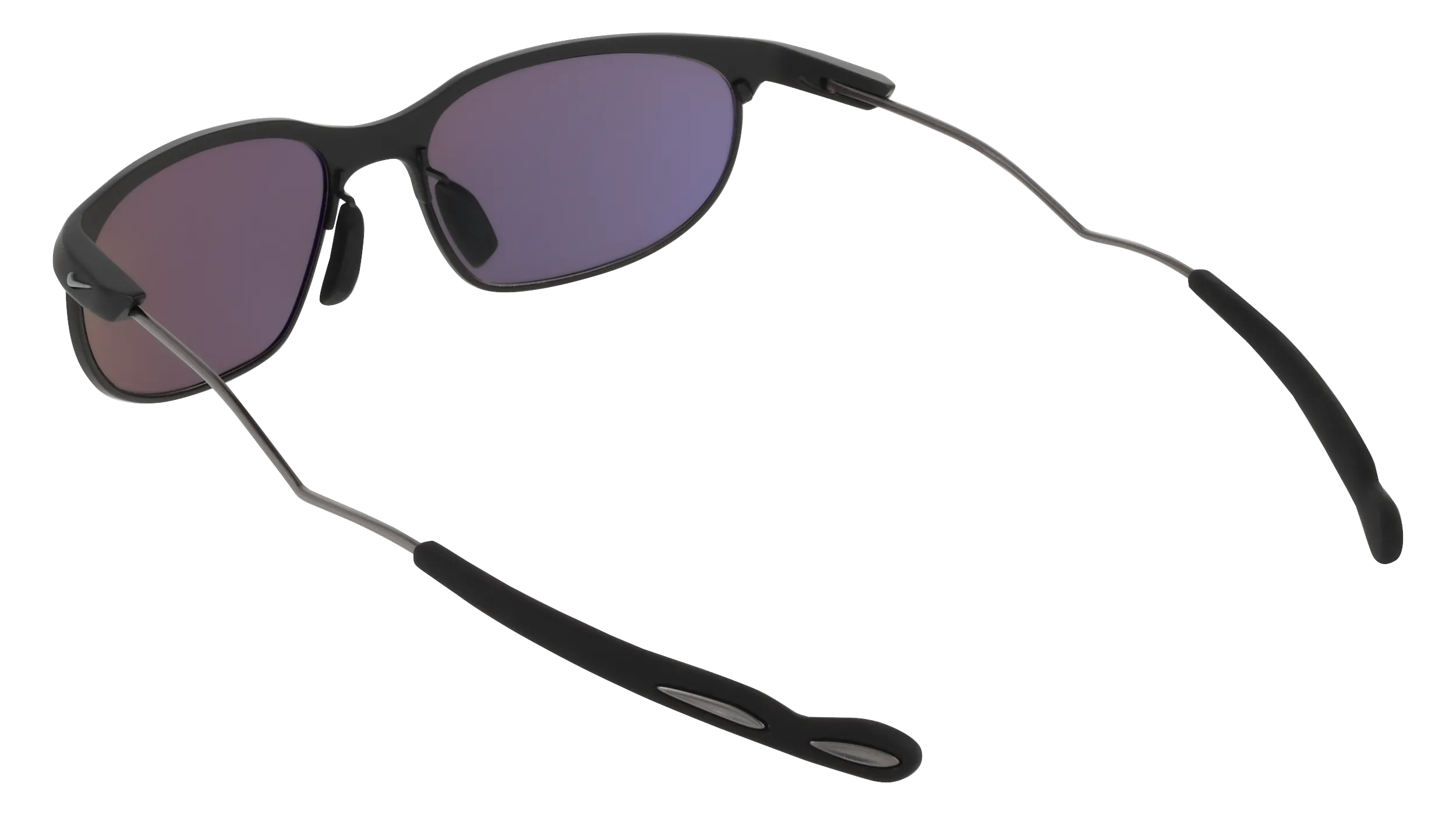 Nike NIKE AIRELON IMPACT IZ5857X 010 Occhiali da sole Titanio Nero Grigio Rotonda Normale - immagine 4