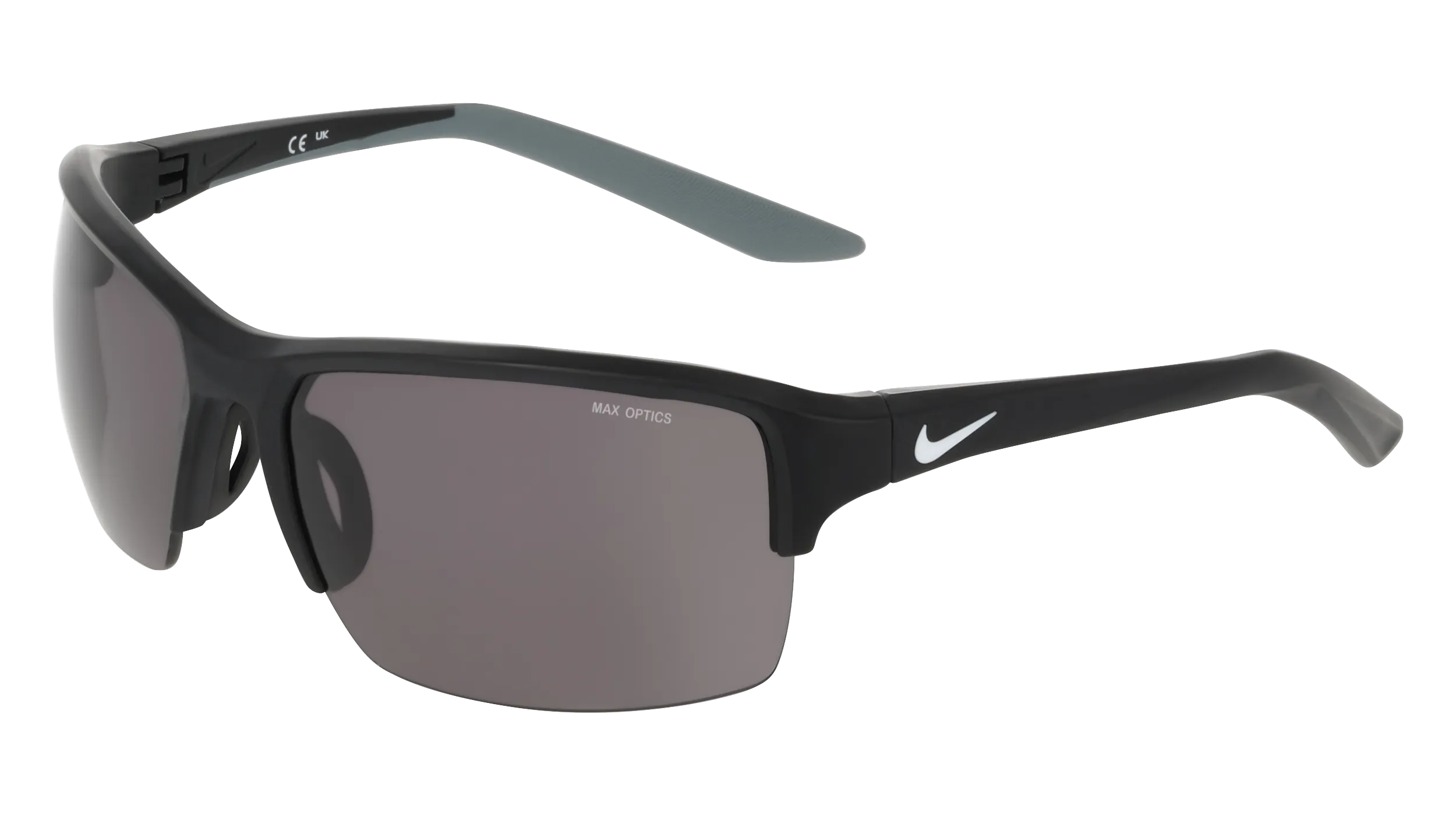 Nike NIKE RABID EDGE IZ5859X 010 Occhiali da sole Bio-iniettato Nero Grigio Squadrata Normale - immagine 1