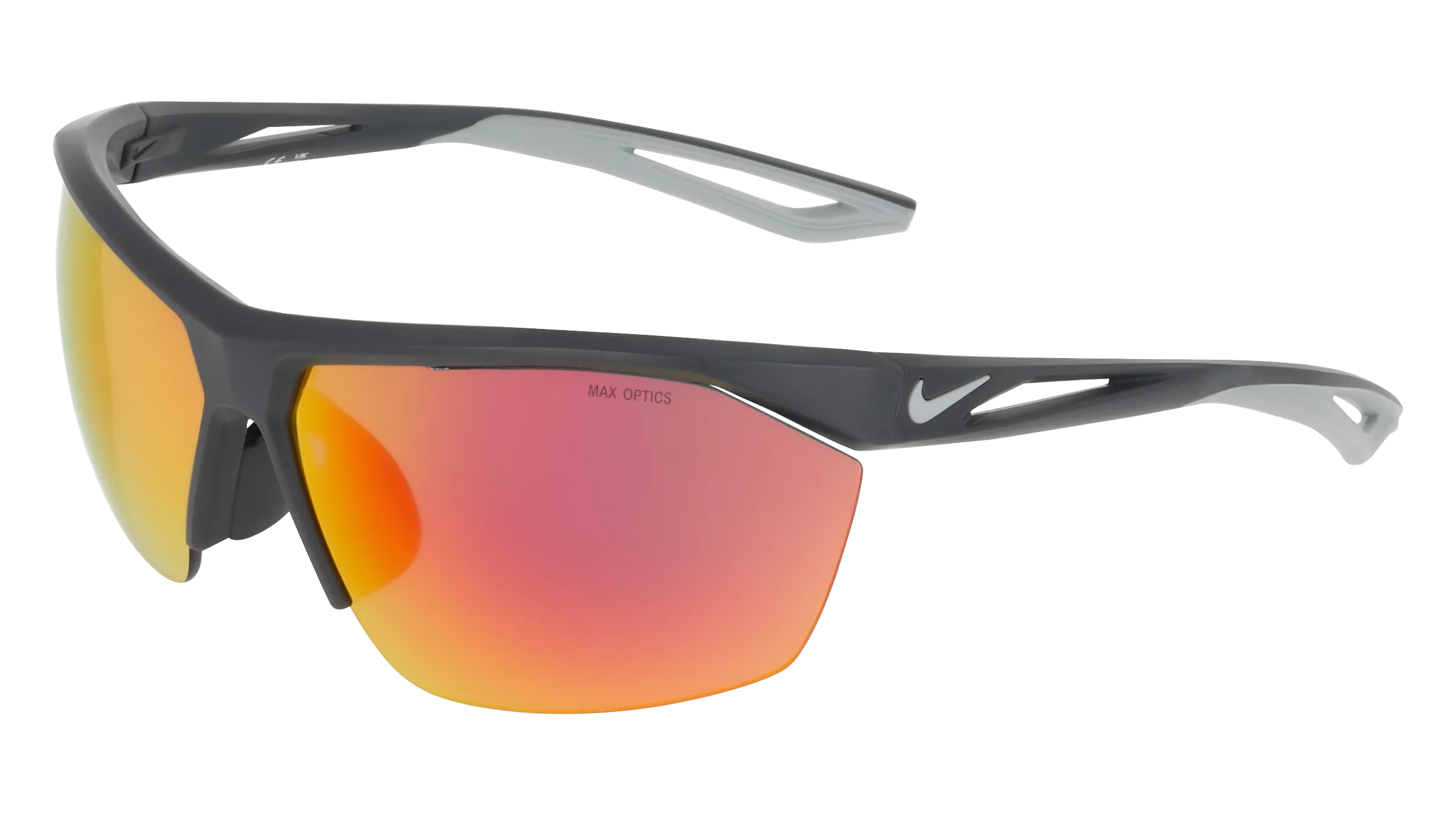 Nike NIKE TAILWIND HEAT S IZ5862X 060 Occhiali da sole Bio-iniettato Grigio Grigio Squadrata Normale - immagine 1