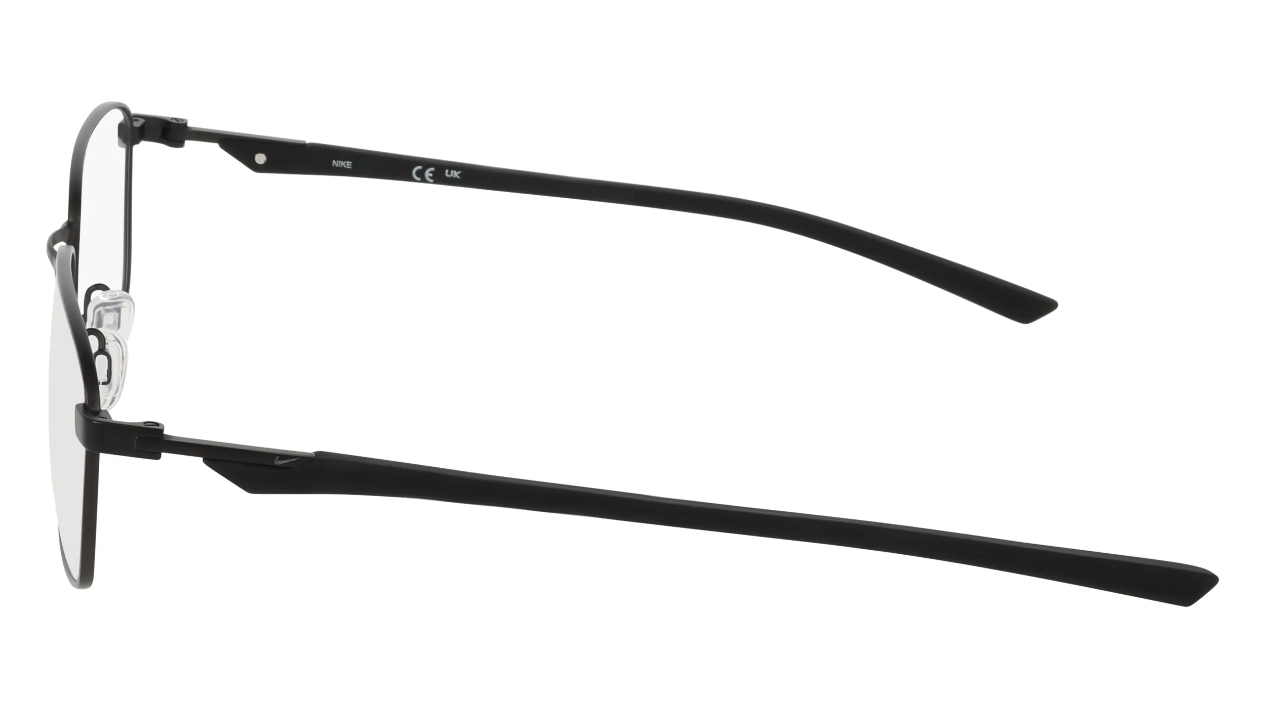 Nike NIKE 4322 001 Montature da vista Metallo Nero Squadrata Normale - immagine 3