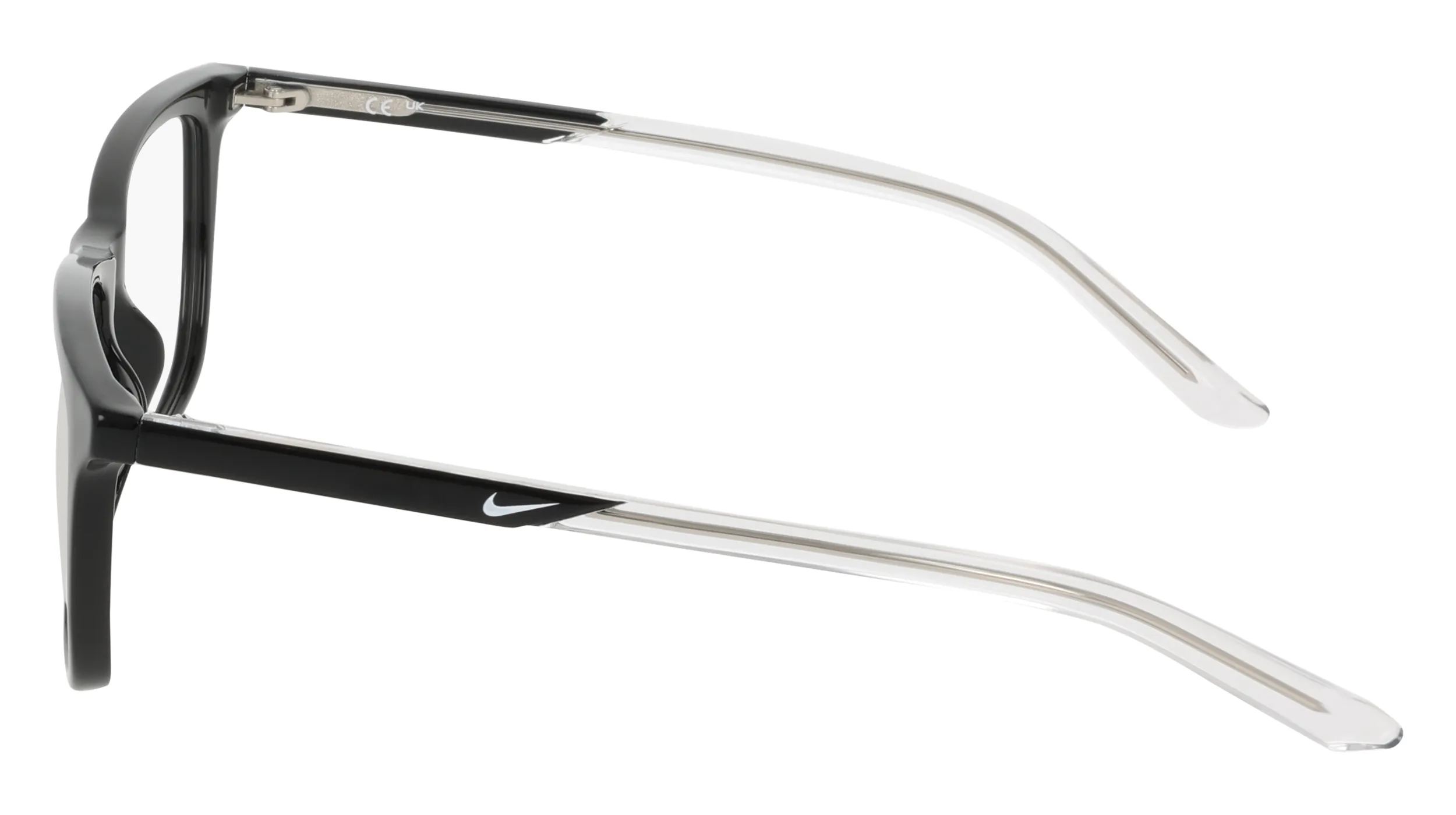 Nike NIKE 7132 001 Montature da vista Bio-iniettato Nero Squadrata Normale - immagine 3