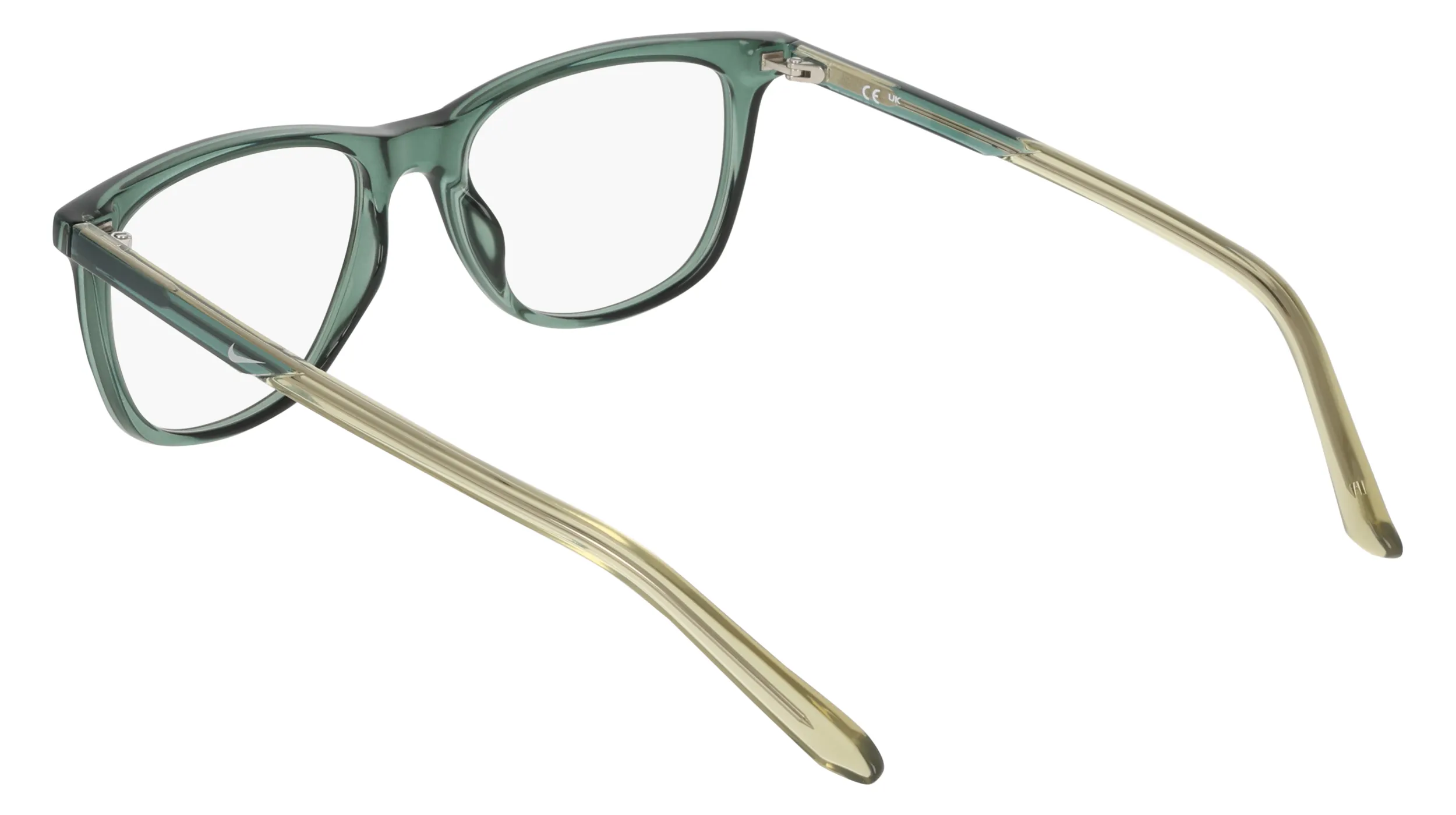 Nike NIKE 7132 301 Montature da vista Bio-iniettato Verde Squadrata Normale - immagine 4