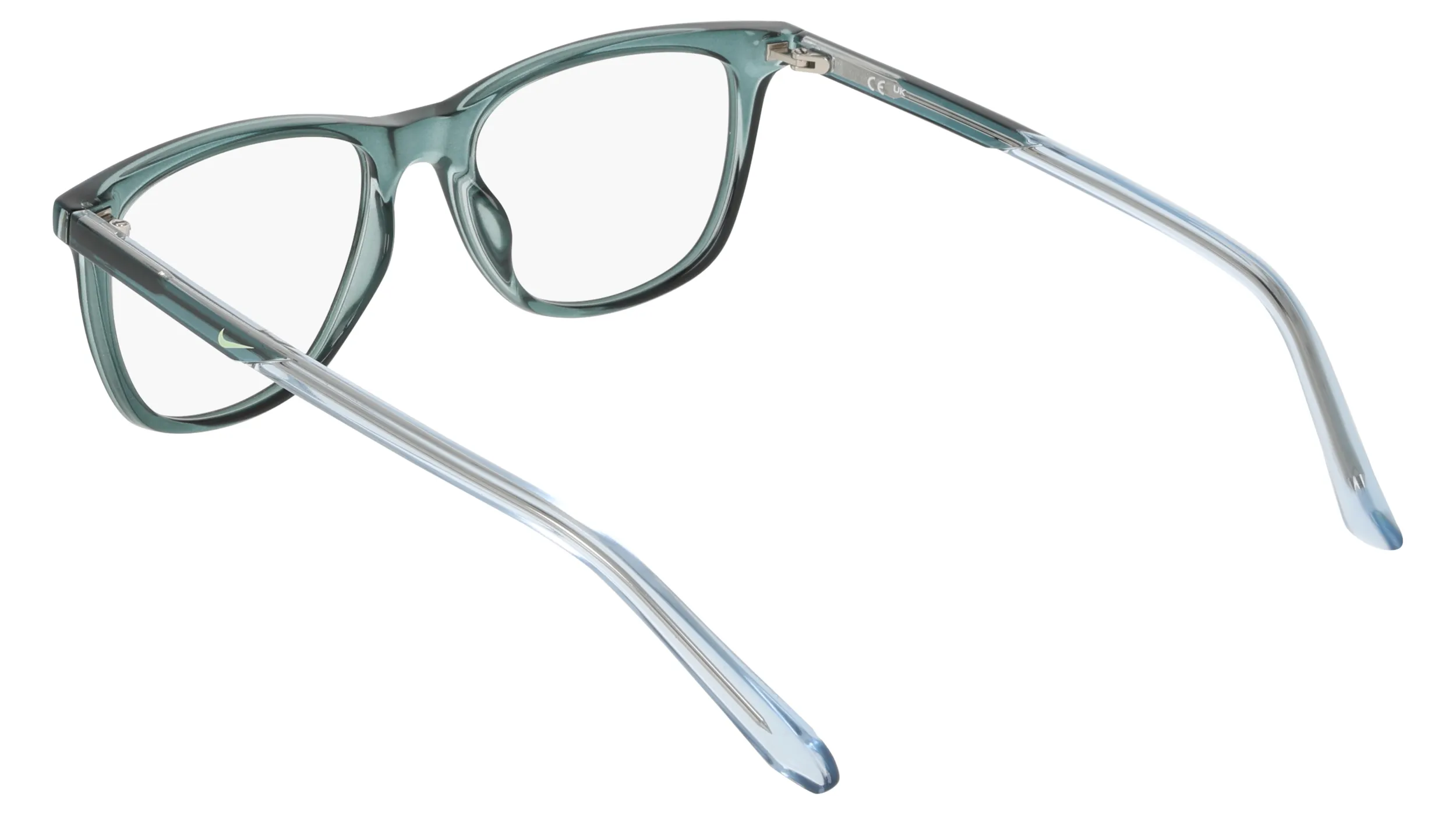 Nike NIKE 7132 447 Montature da vista Bio-iniettato Blu Squadrata Normale - immagine 4