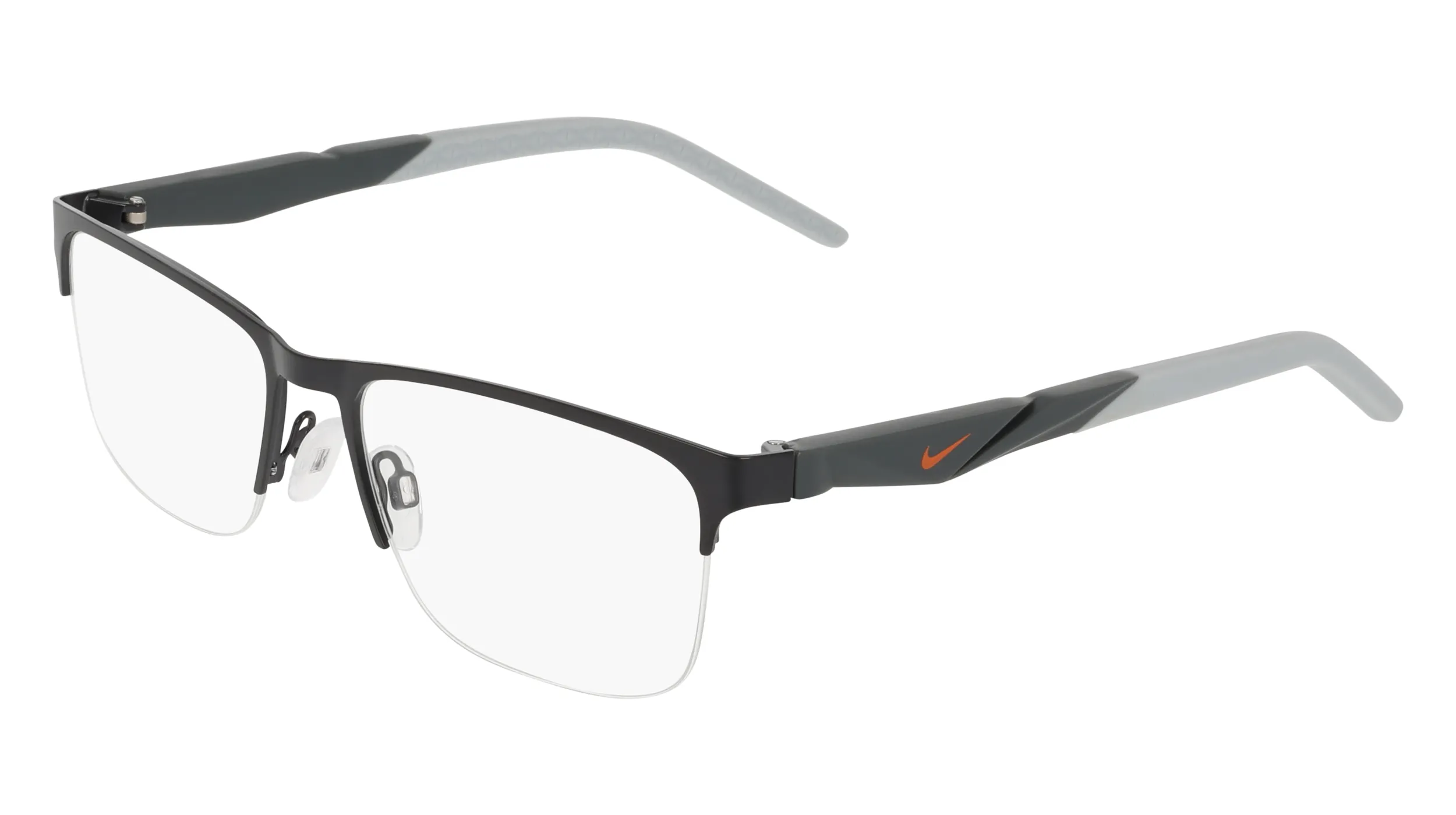Nike NIKE 8196 033 Montature da vista Metallo Grigio Squadrata Normale - immagine 1