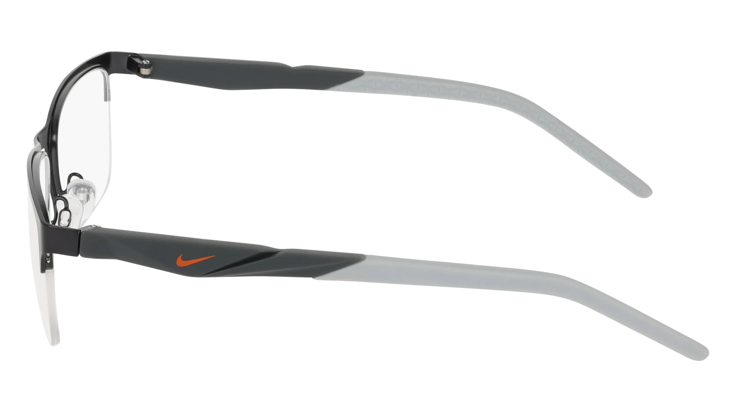 Nike NIKE 8196 033 Montature da vista Metallo Grigio Squadrata Normale - immagine 3