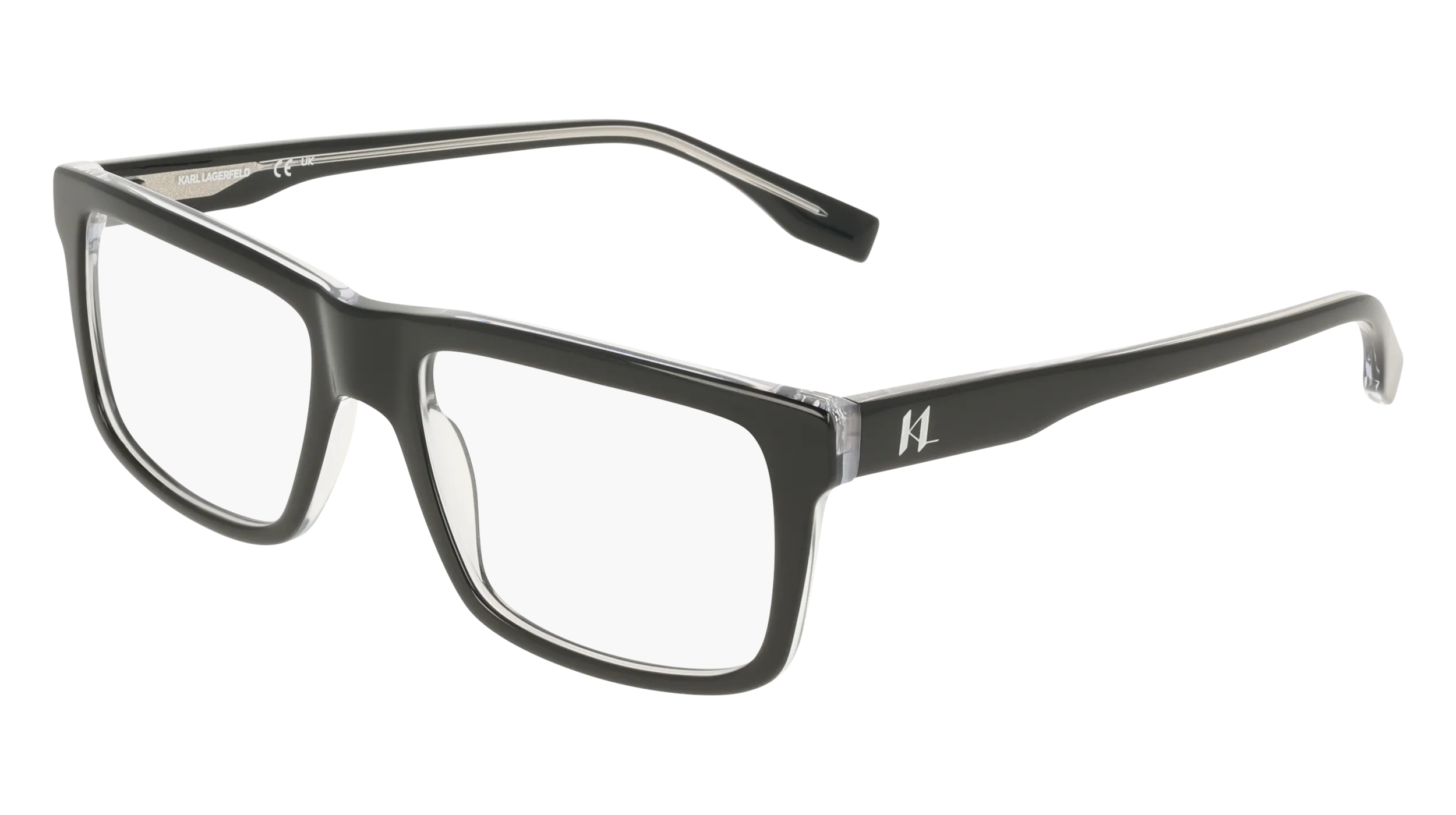 Karl Lagerfeld KL6278 005 Montature da vista Acetato Nero Squadrata Normale - immagine 1