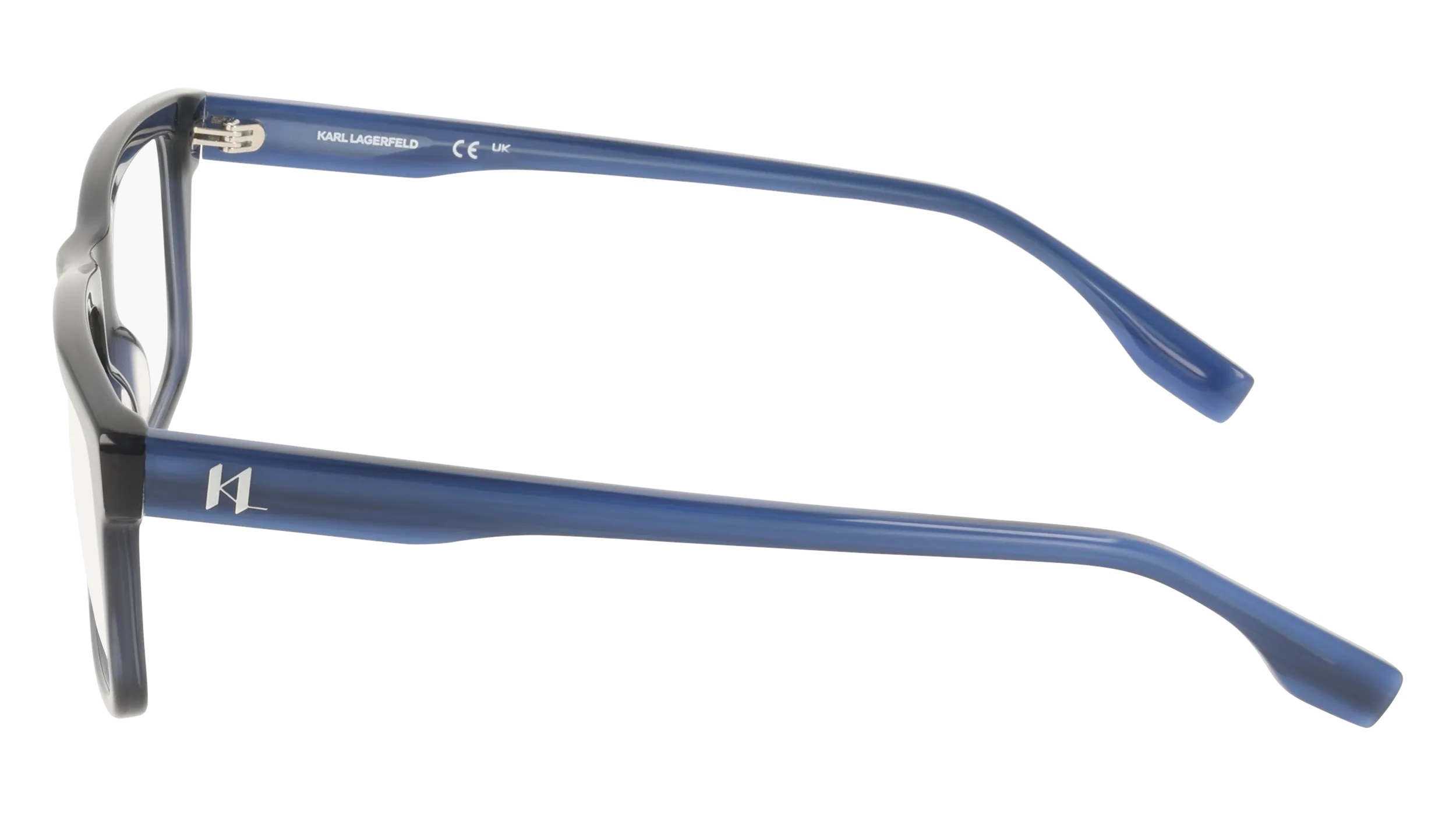 Karl Lagerfeld KL6278 404 Montature da vista Acetato Blu Squadrata Normale - immagine 3