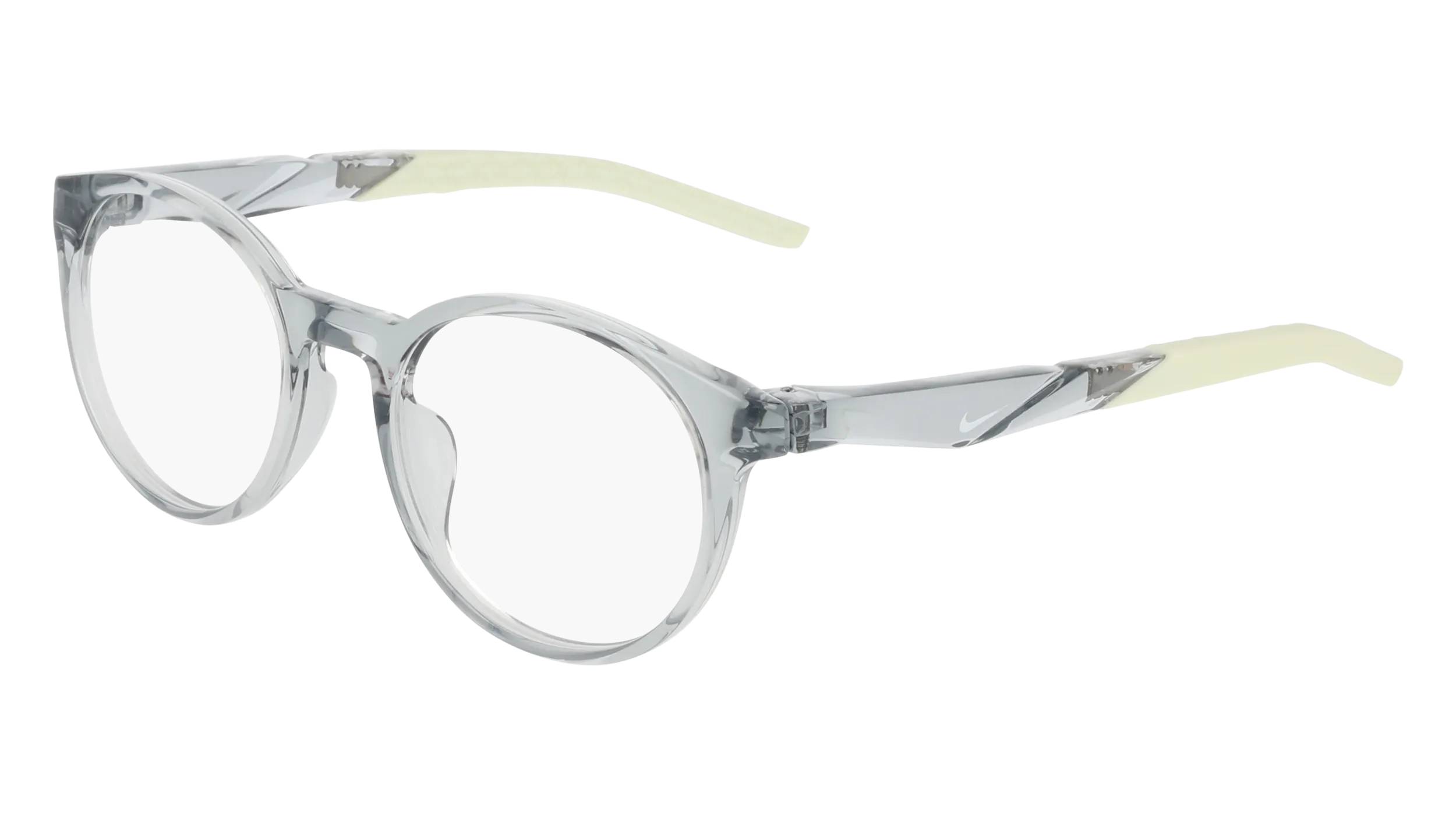 Nike NIKE 5107 030 Montature da vista bambino Bio-iniettato Grigio Rotonda Normale - immagine 1