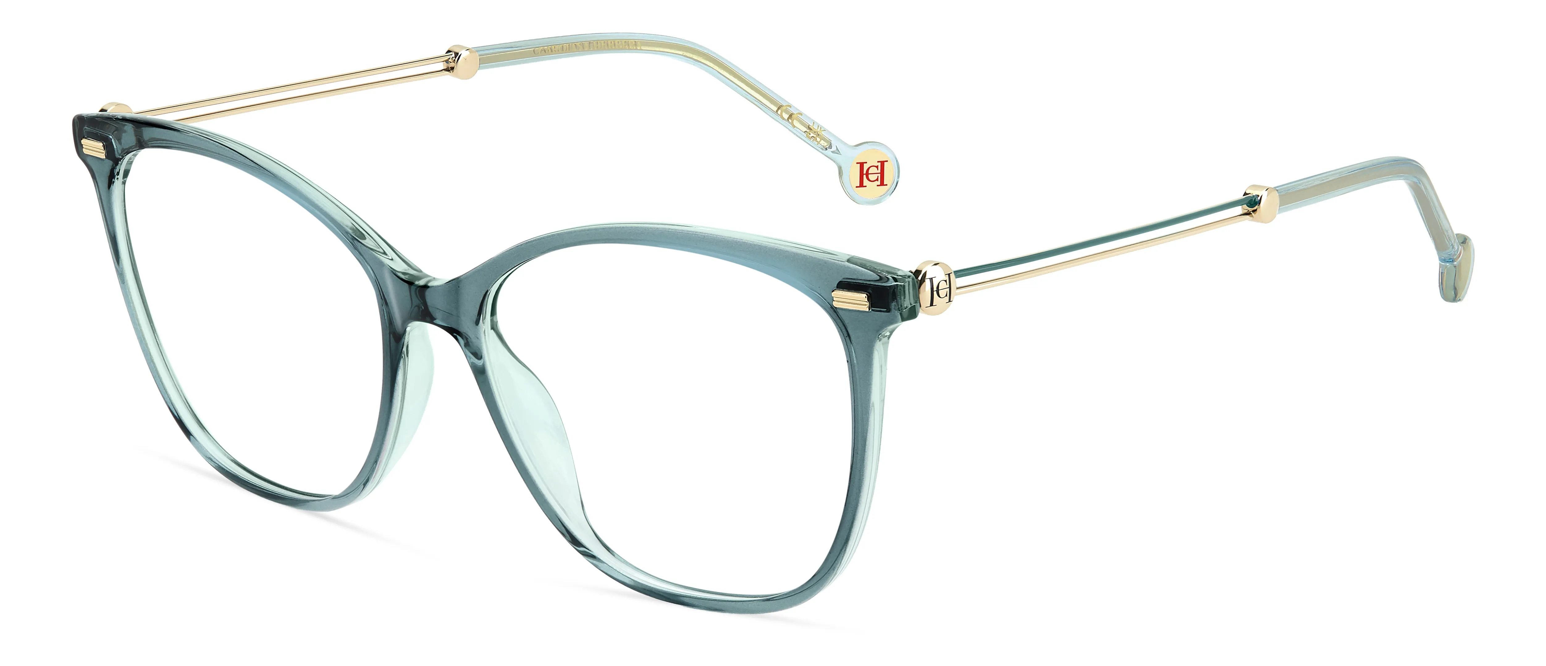 Carolina Herrera HER 0425 RNB Montature da vista Polyamide Blu Squadrata Normale - immagine 1