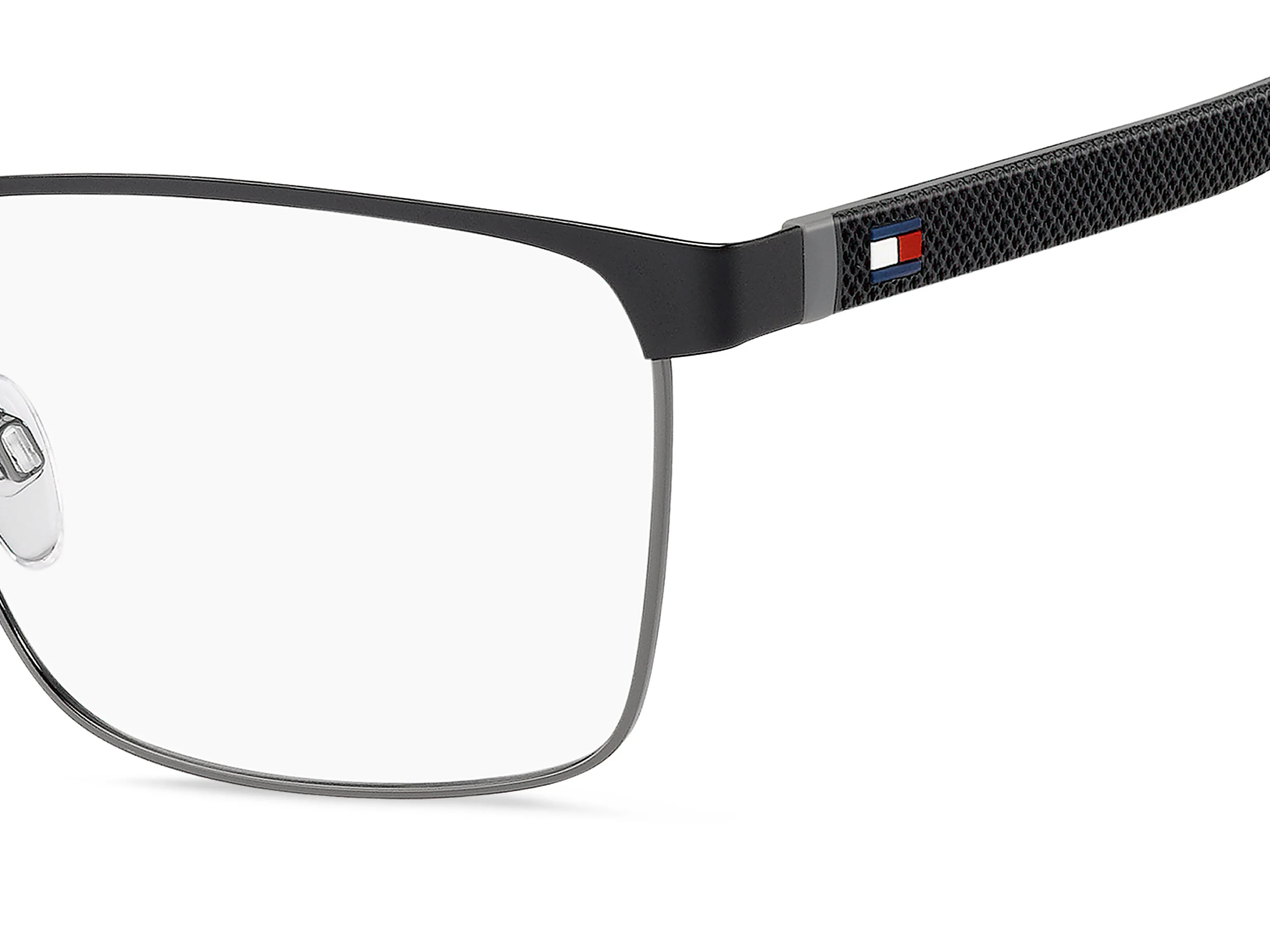 Tommy Hilfiger TH 2378 TI7 Montature da vista Metallo Nero Squadrata Normale - immagine 4