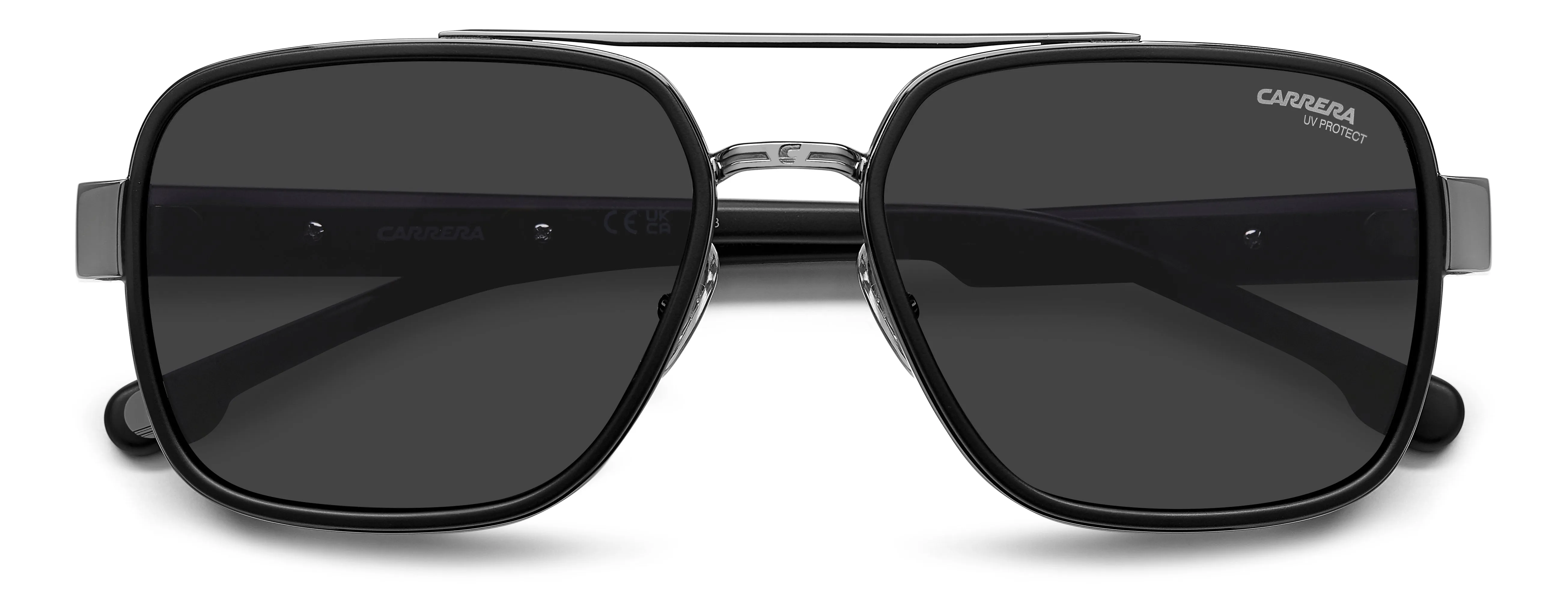 Carrera CARRERA 1092/S RZZ/IR Occhiali da sole Metallo Nero Grigio Squadrata Normale - immagine 3