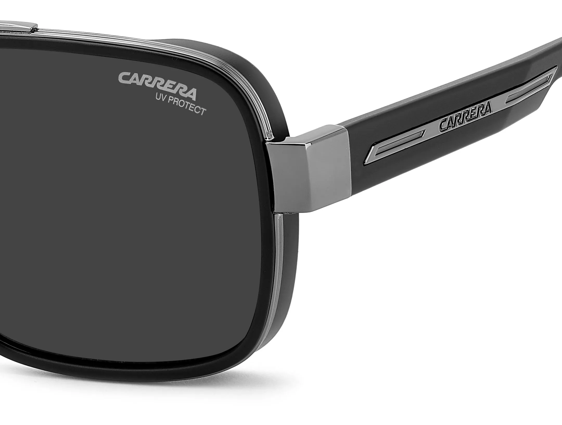 Carrera CARRERA 1092/S RZZ/IR Occhiali da sole Metallo Nero Grigio Squadrata Normale - immagine 4