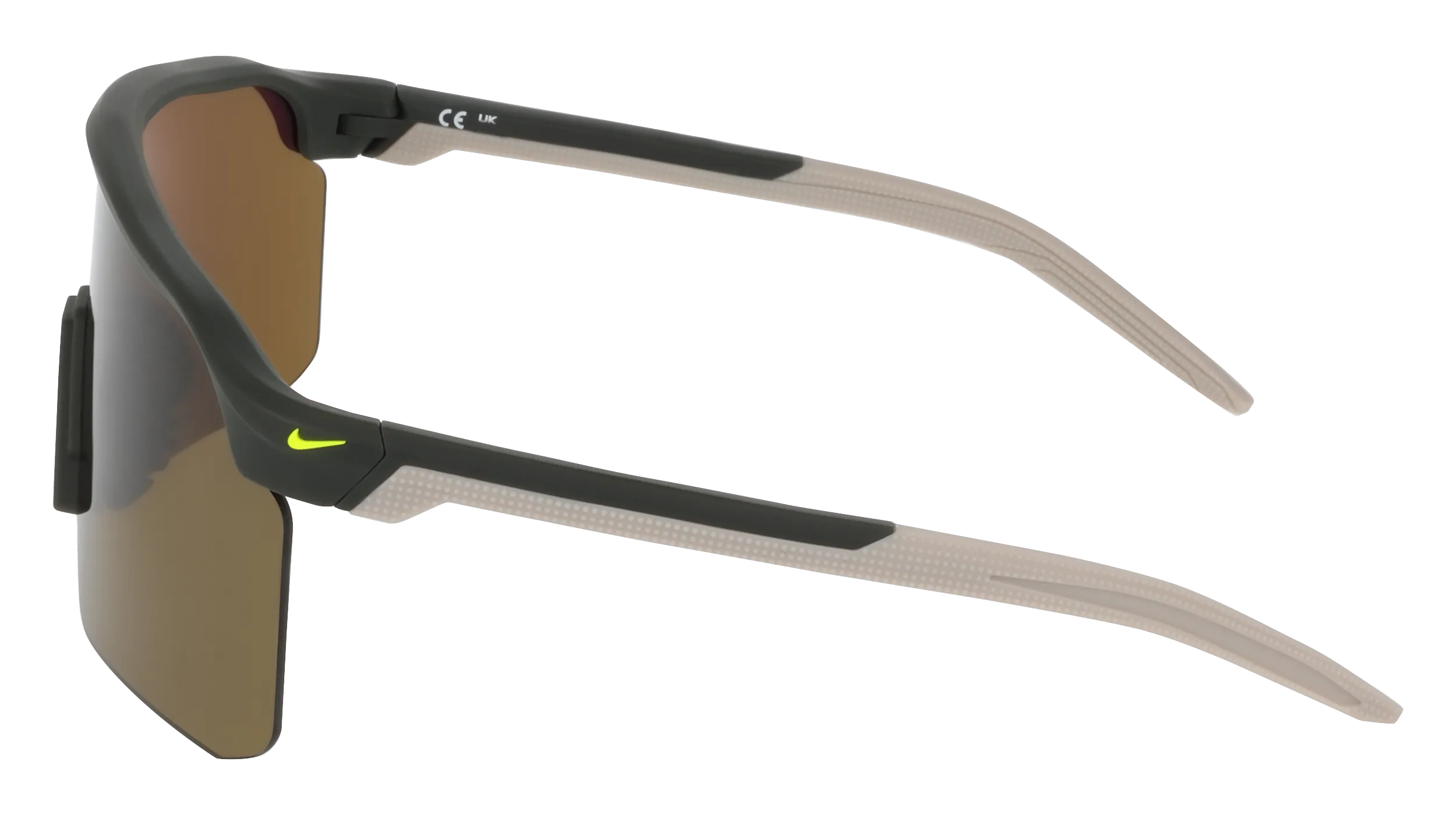 Nike NIKE EXPEDITION SHIELD E N IU4700X 355 Occhiali da sole Bio-iniettato Verde Maschera Normale - immagine 3