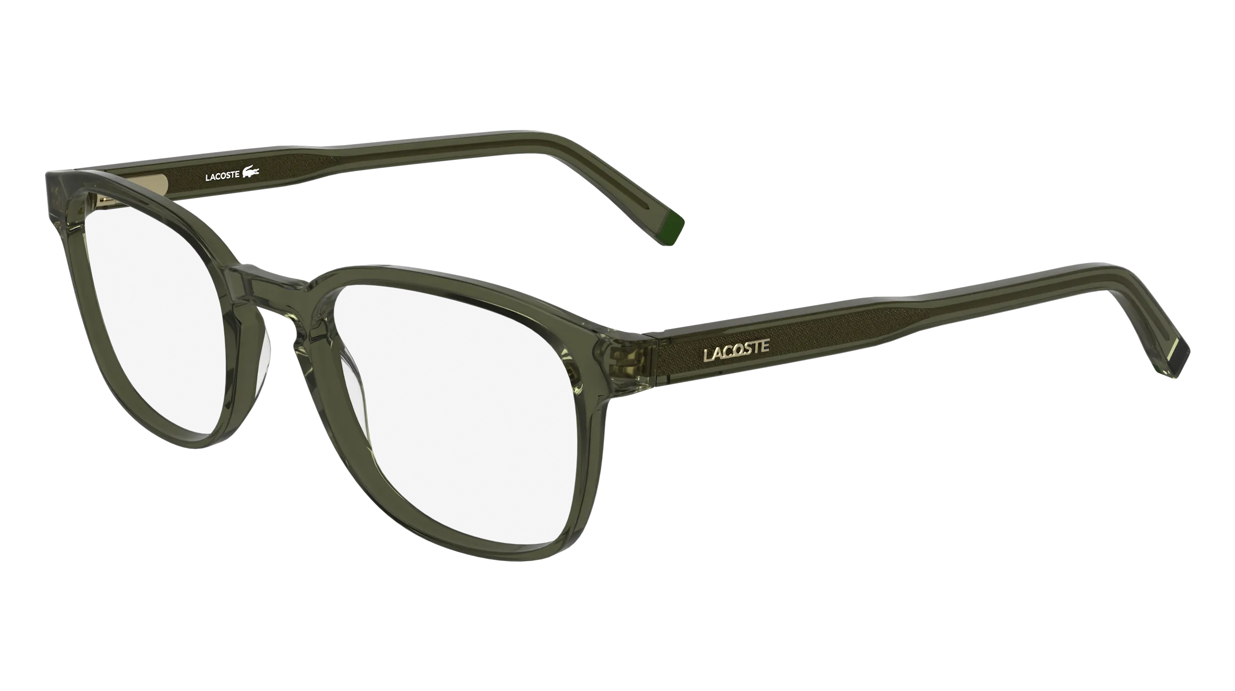Lacoste L2964 N 275 Montature da vista Bio-iniettato Verde Squadrata Normale - immagine 1