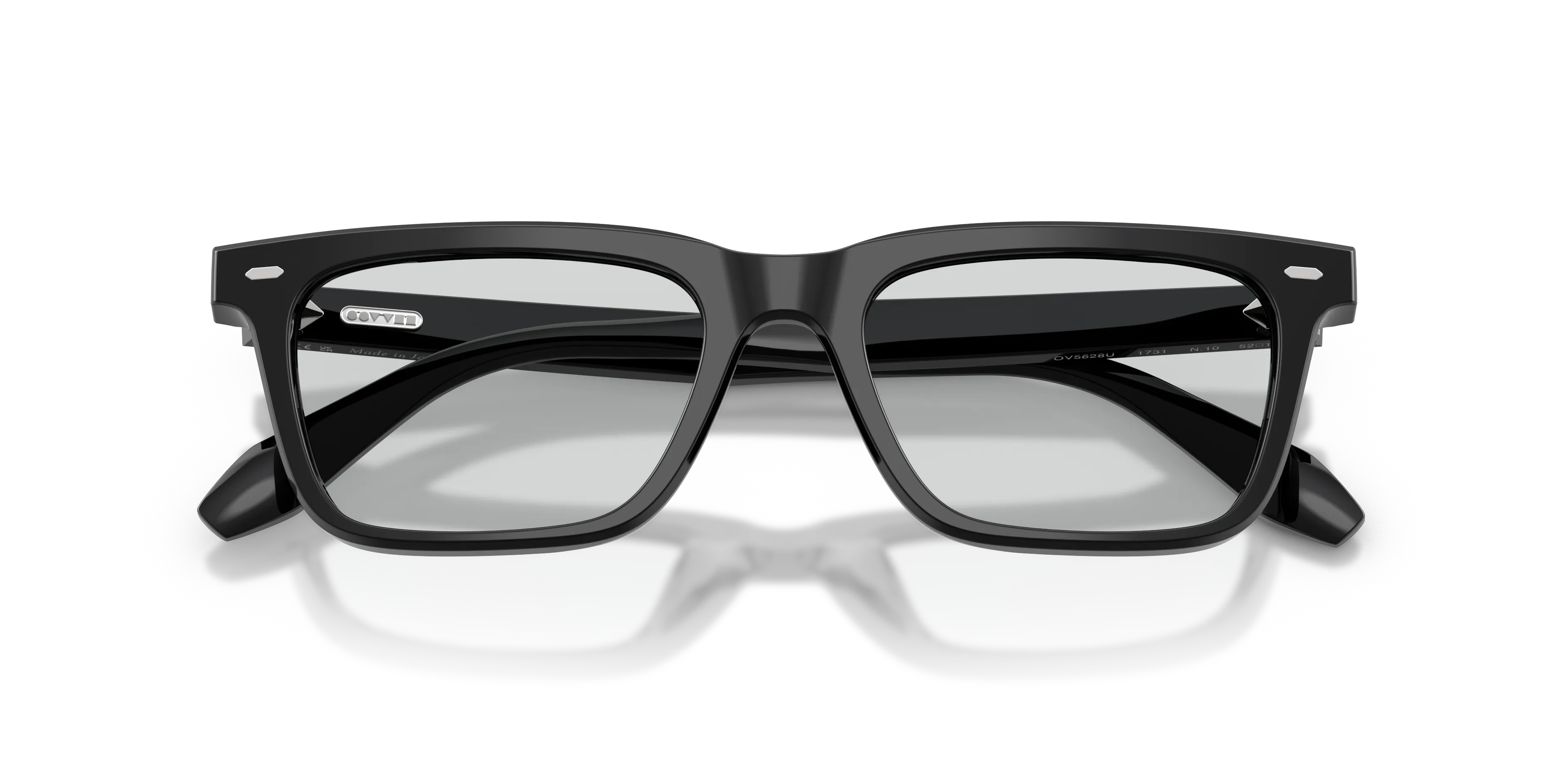 Oliver Peoples OV5628U N.10 1731 Montature da vista Acetato Nero Grigio Squadrata Normale - immagine 2