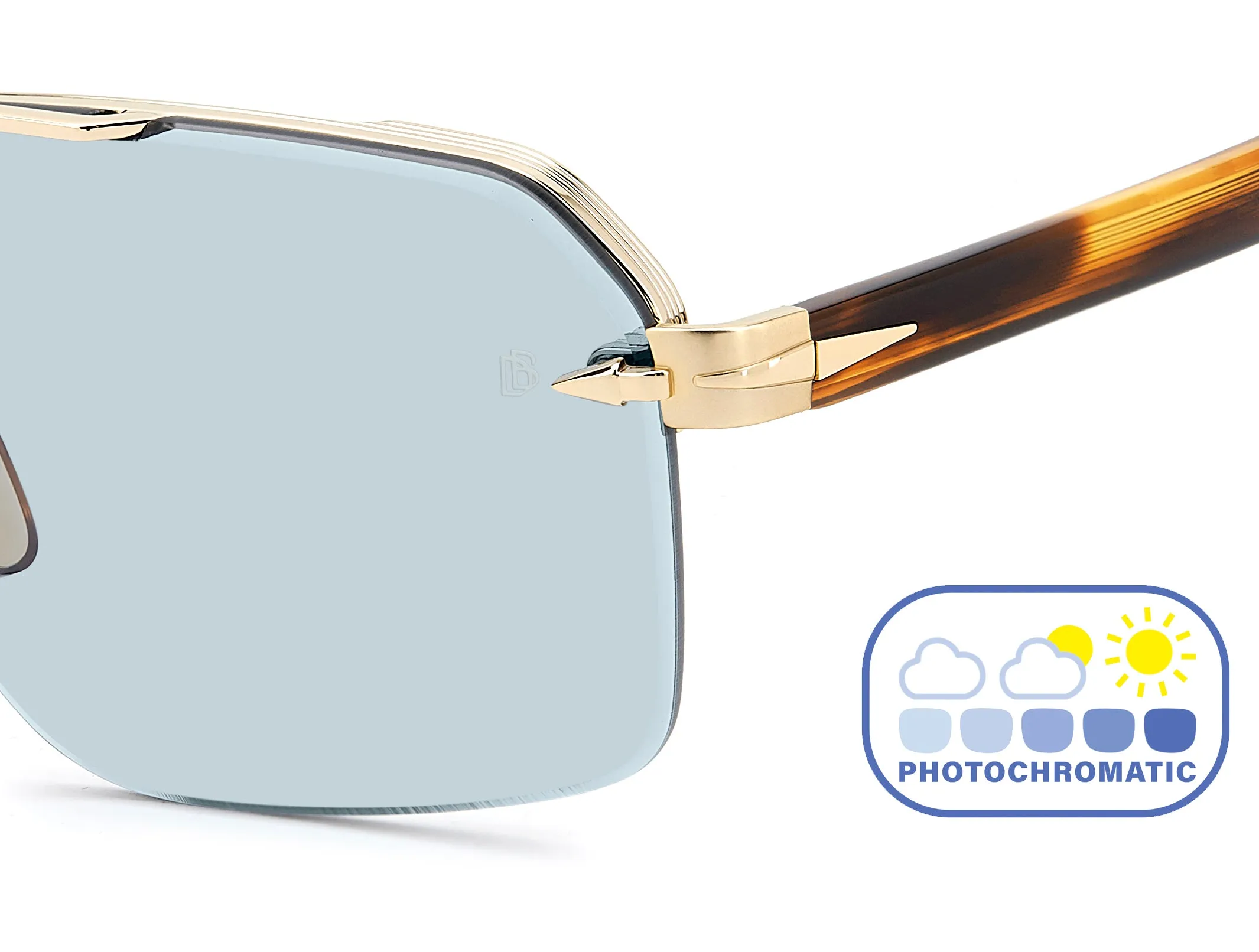 DAVID BECKHAM DAVID BECKHAM DB 7170/S T5U/SD Occhiali da sole - immagine 4