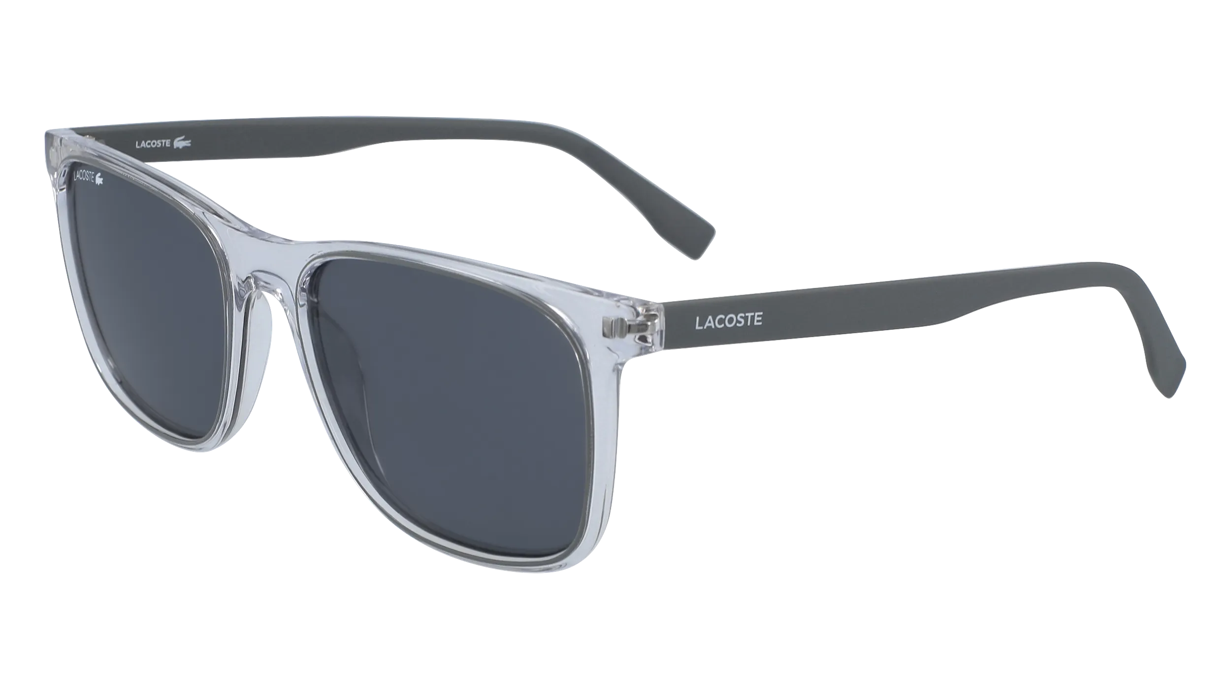 Lacoste L882S N 057 Occhiali da sole Iniettato Trasparente Squadrata Normale - immagine 1