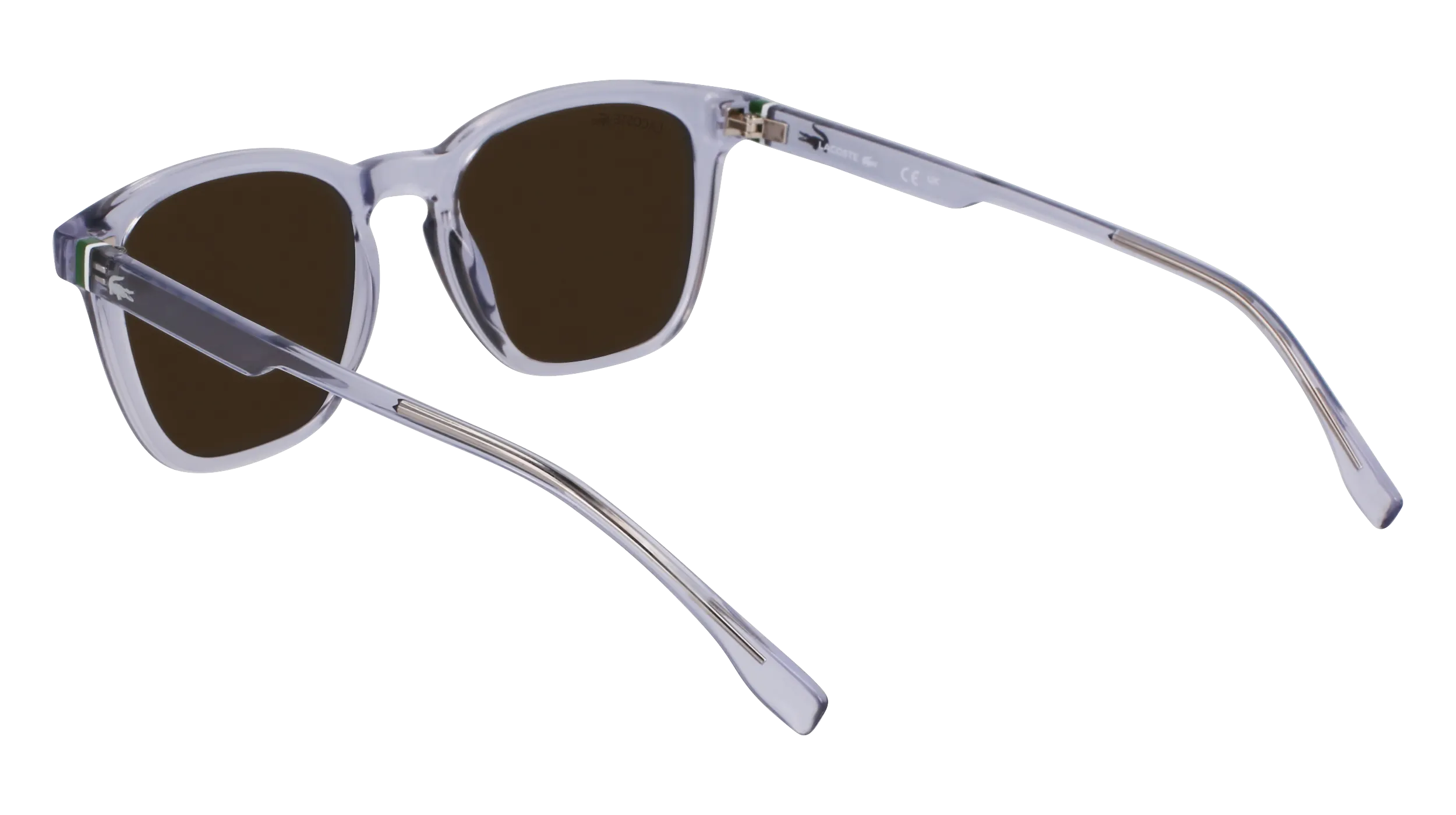 Lacoste L6040S N 035 Occhiali da sole Bio-iniettato Grigio Squadrata Normale - immagine 4