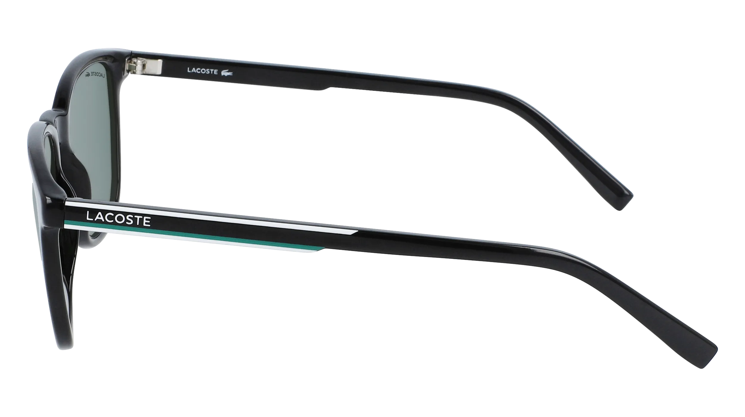 Lacoste L915S N 001 Occhiali da sole Bio-iniettato Nero Squadrata Normale - immagine 3