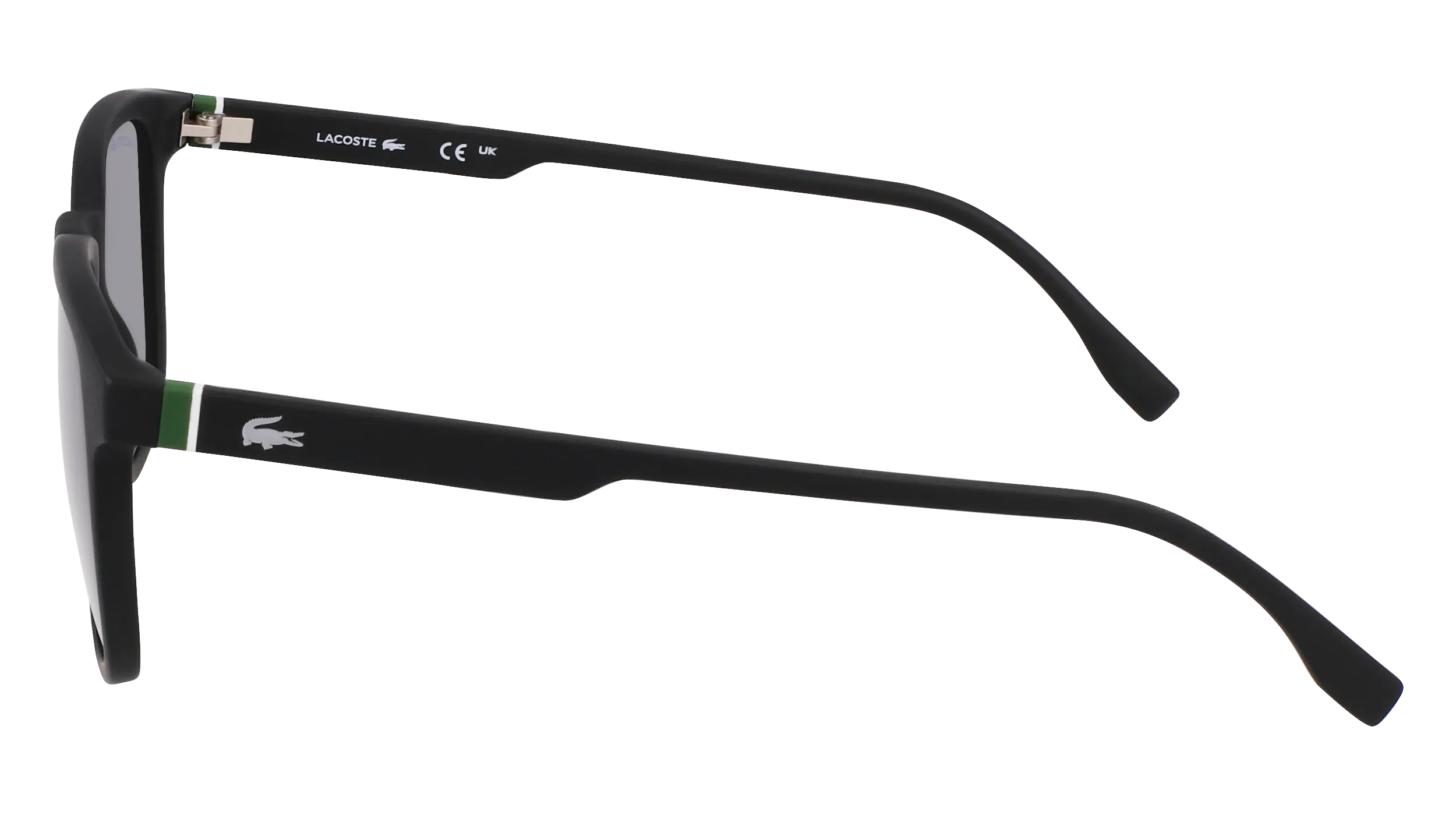 Lacoste L6029S N 002 Occhiali da sole Bio-iniettato Nero Squadrata Normale - immagine 3