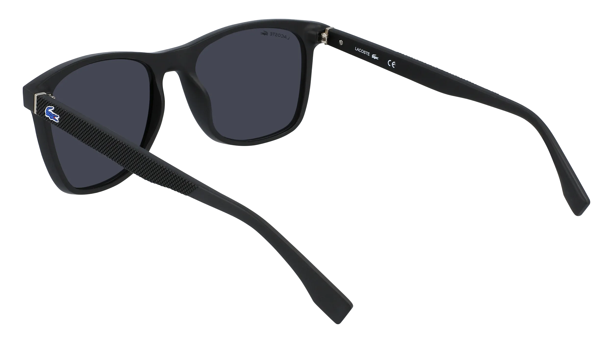 Lacoste L860SE N 001 Occhiali da sole Bio-iniettato Nero Squadrata Normale - immagine 4