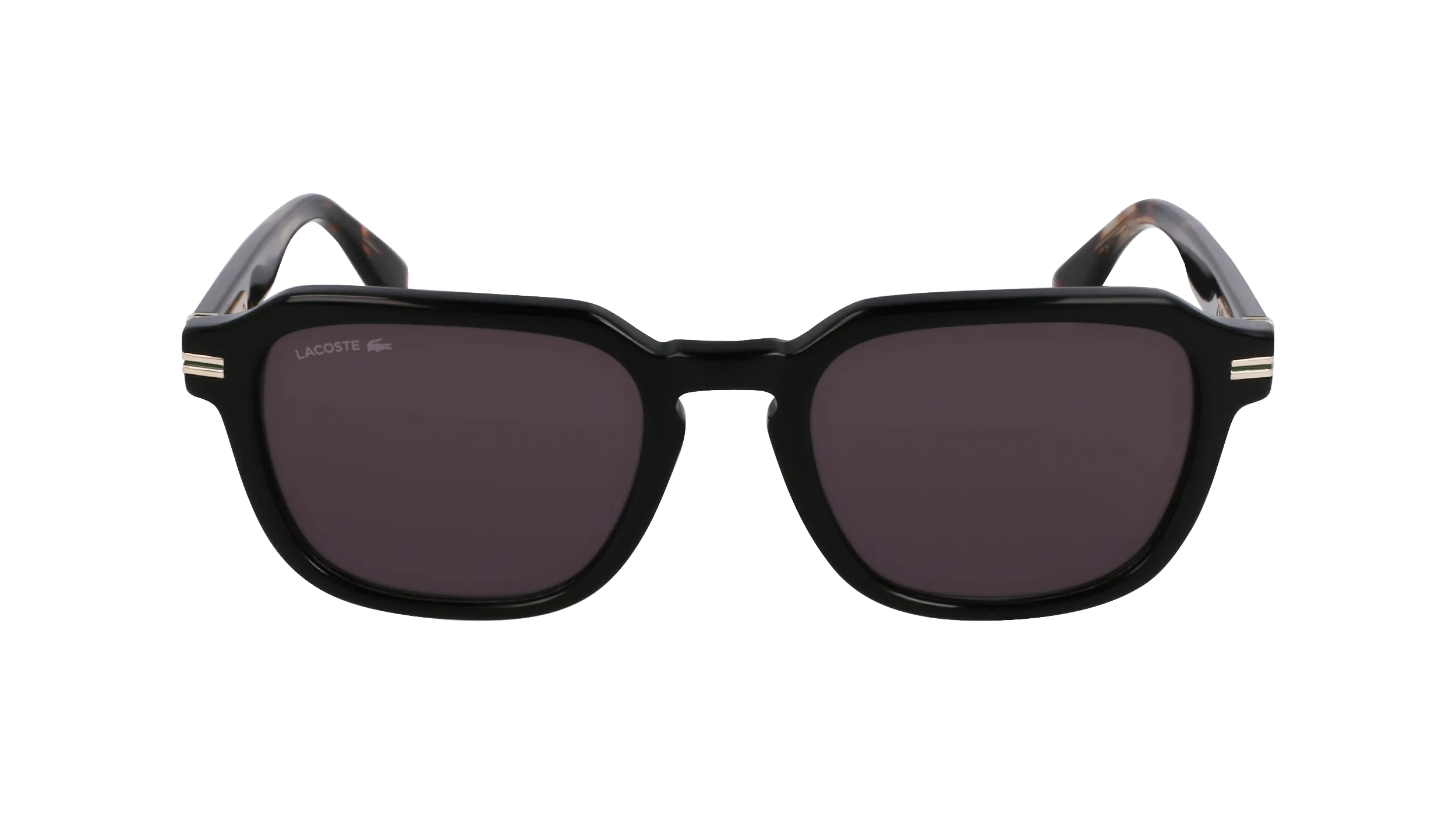 Lacoste L6046S N 006 Occhiali da sole Acetato Nero Squadrata Normale - immagine 2