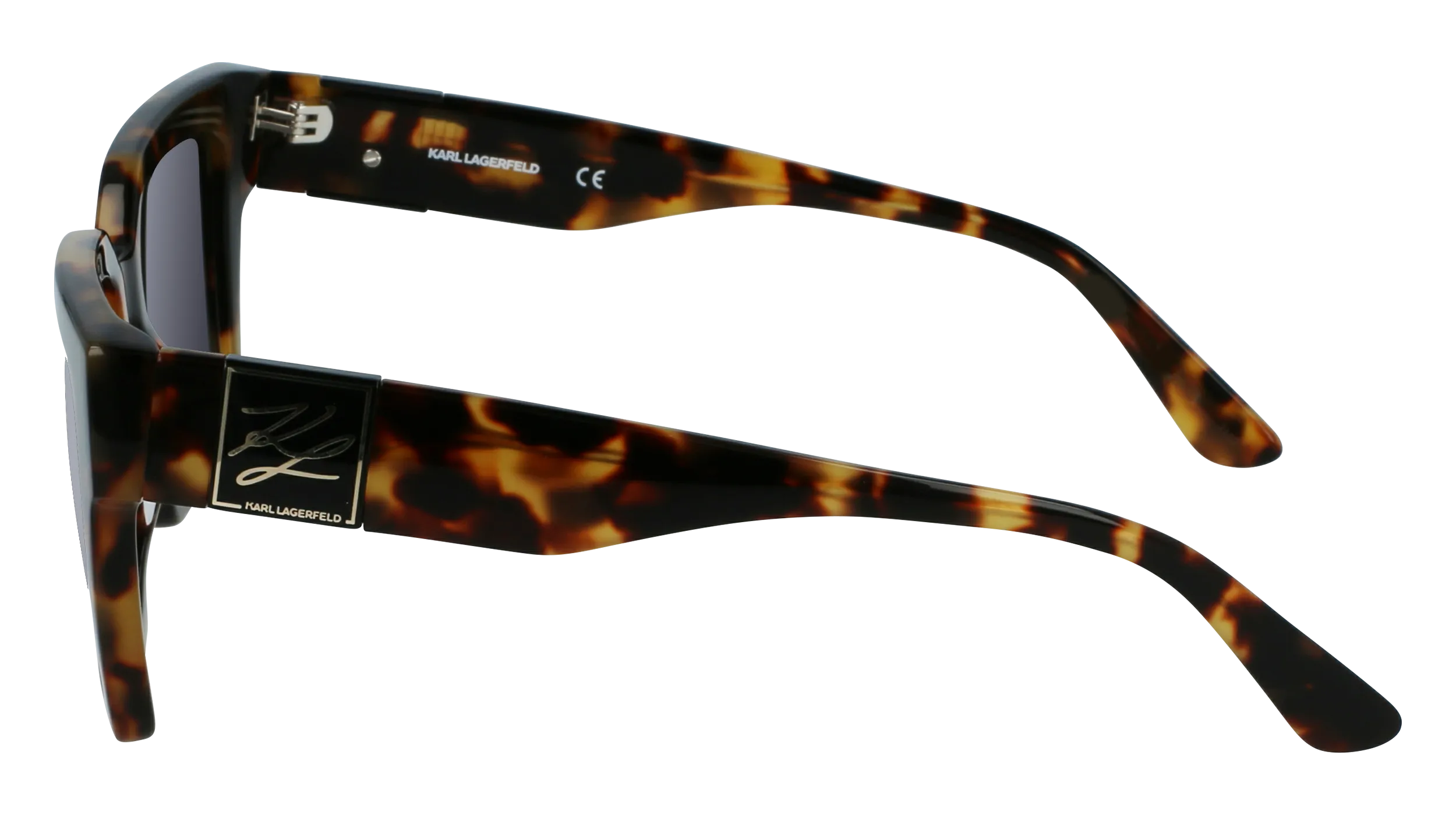 Karl Lagerfeld KL6057S N 215 Occhiali da sole Acetato Havana Squadrata Normale - immagine 3