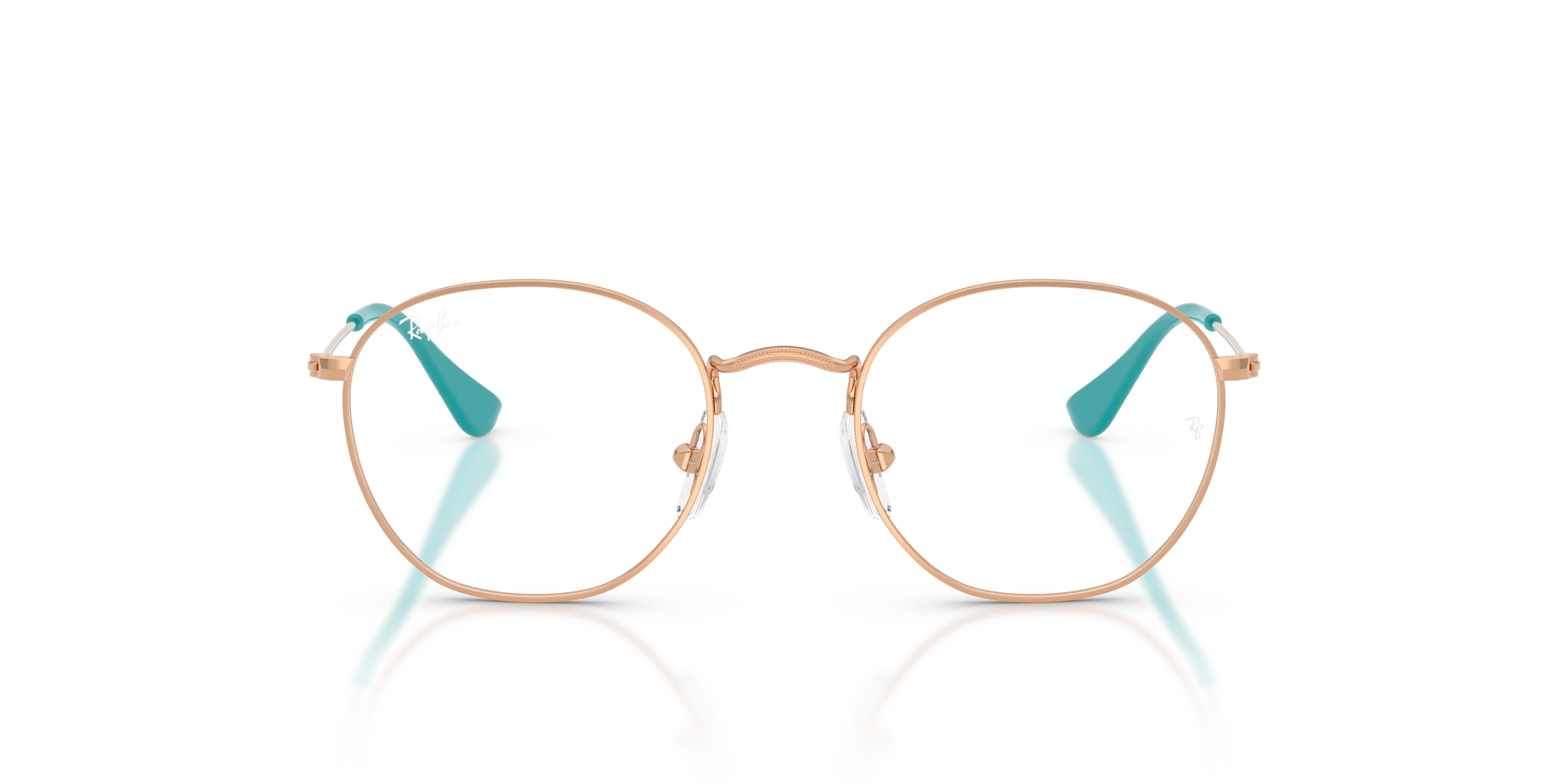 Ray - Ban RY9572V JUNIOR ROB 4096 Montature da vista Metallo Oro Trasparente Geometrica Normale - immagine 3