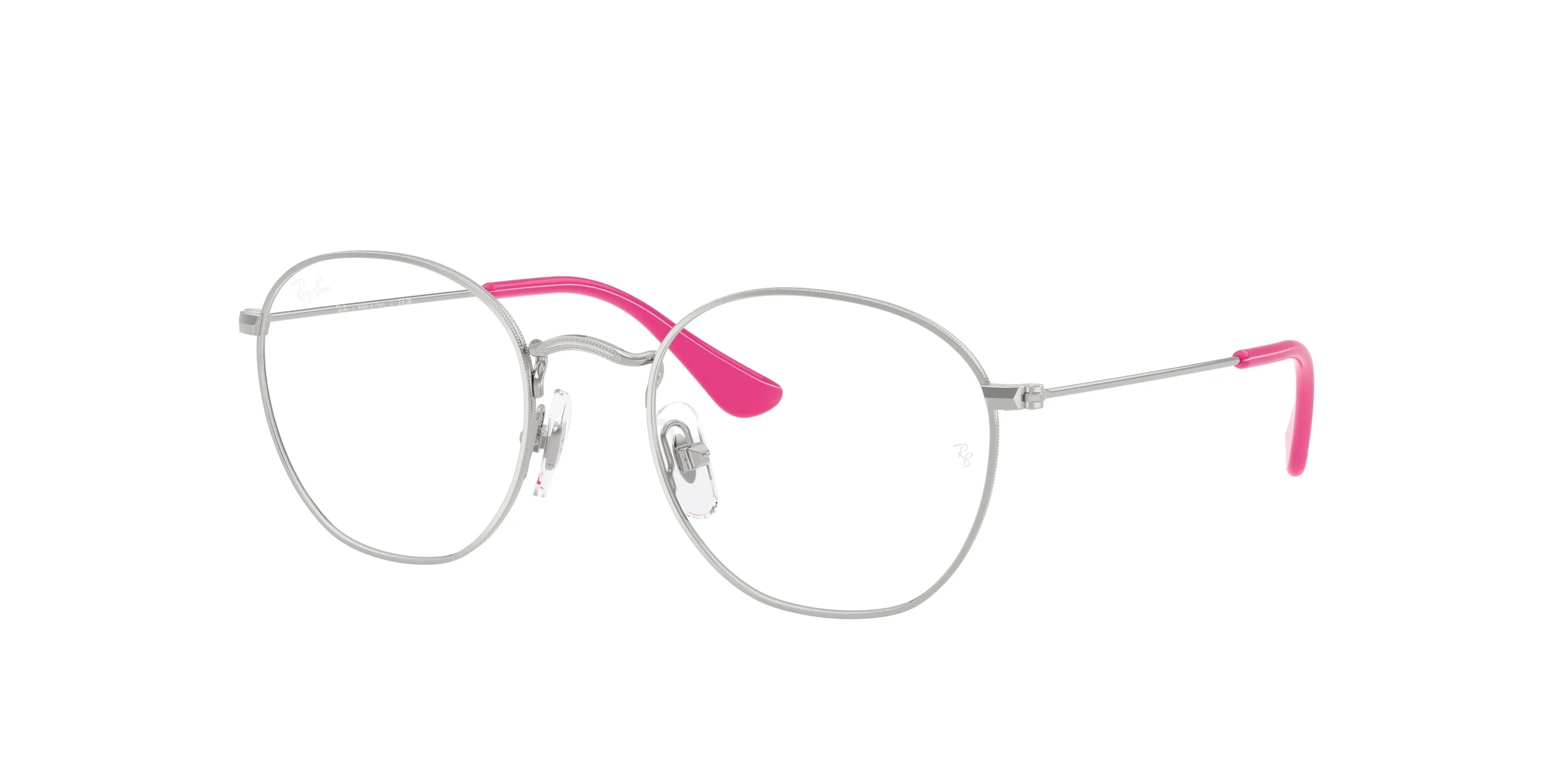 Ray - Ban RY9572V JUNIOR ROB 4093 Montature da vista Metallo Argento Trasparente Geometrica Normale - immagine 1