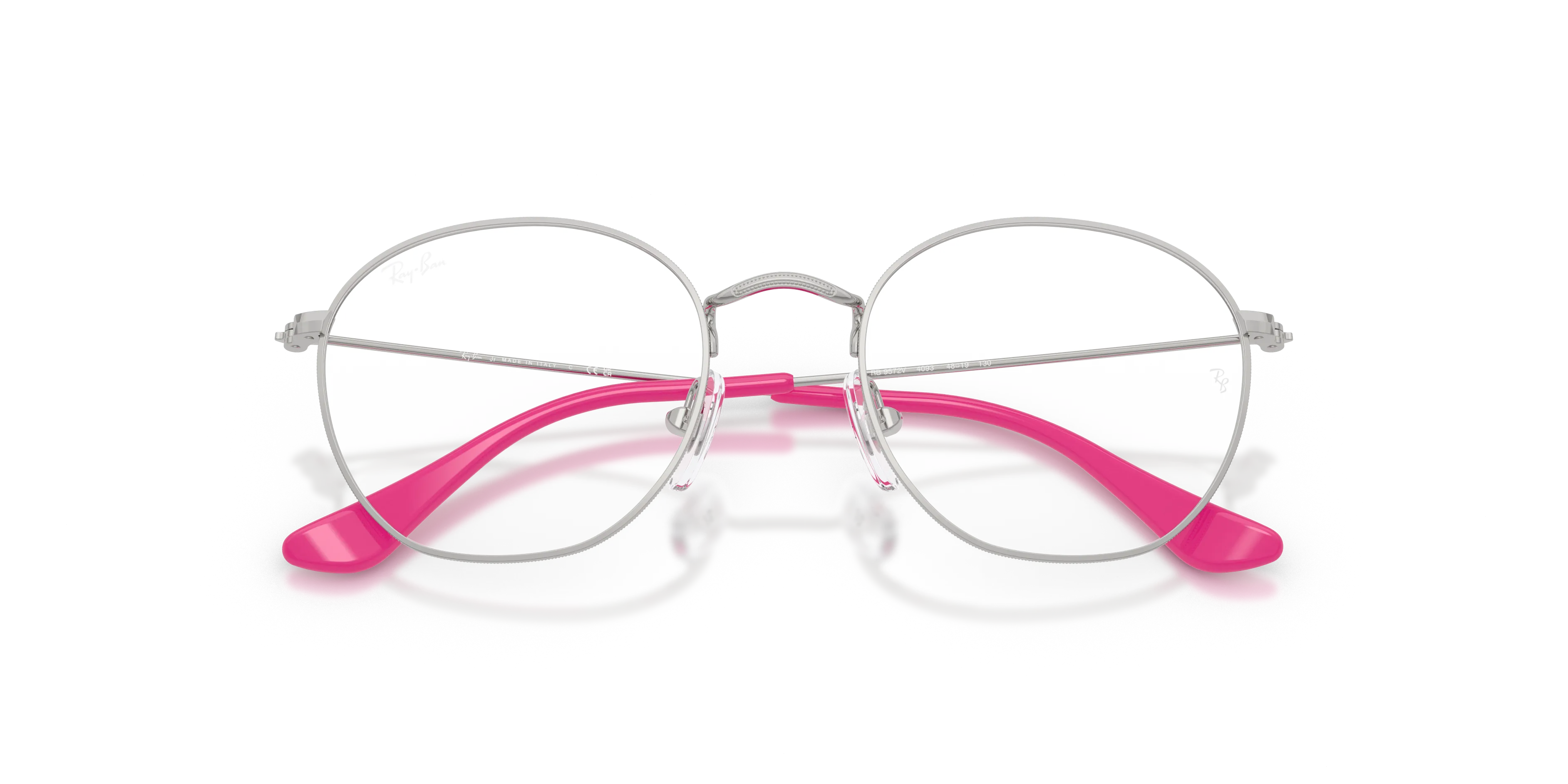 Ray - Ban RY9572V JUNIOR ROB 4093 Montature da vista Metallo Argento Trasparente Geometrica Normale - immagine 2