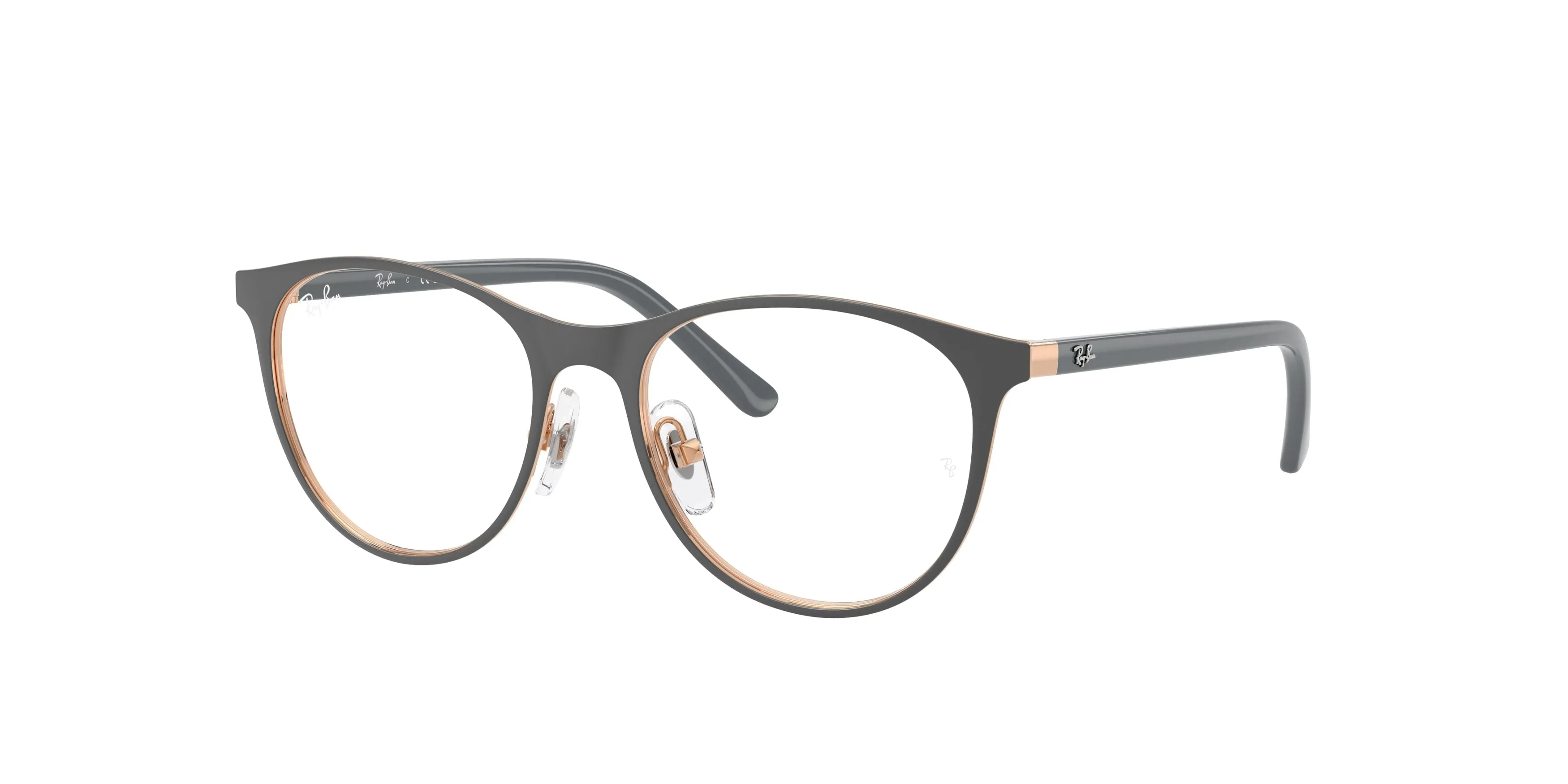 Ray - Ban RY9552V 4099 Montature da vista Metallo Grigio Trasparente Pantos Normale - immagine 1