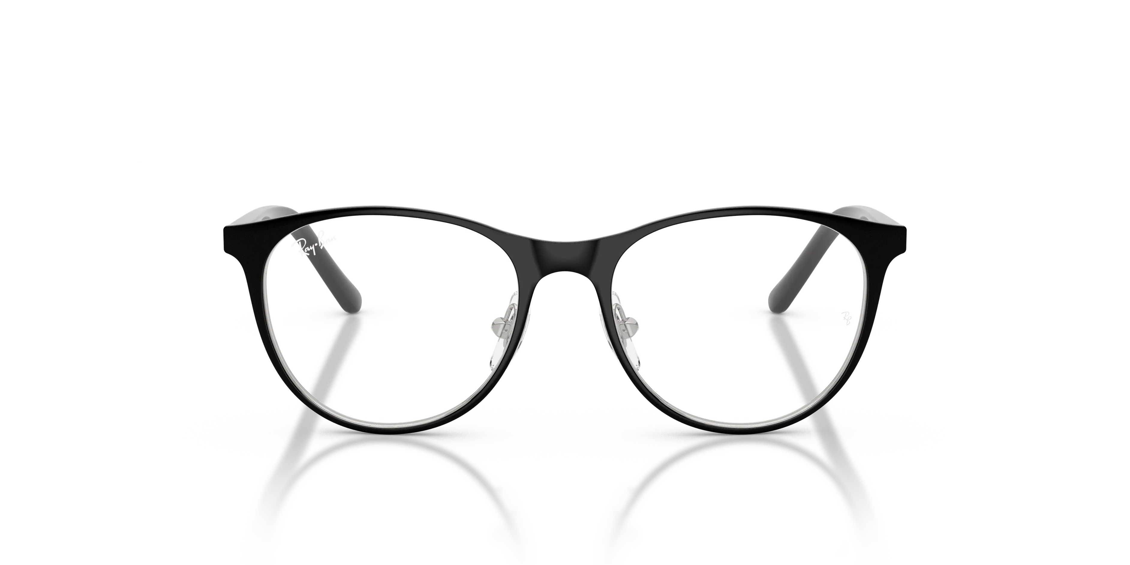 Ray - Ban RY9552V 4064 Montature da vista Metallo Nero Trasparente Pantos Normale - immagine 3