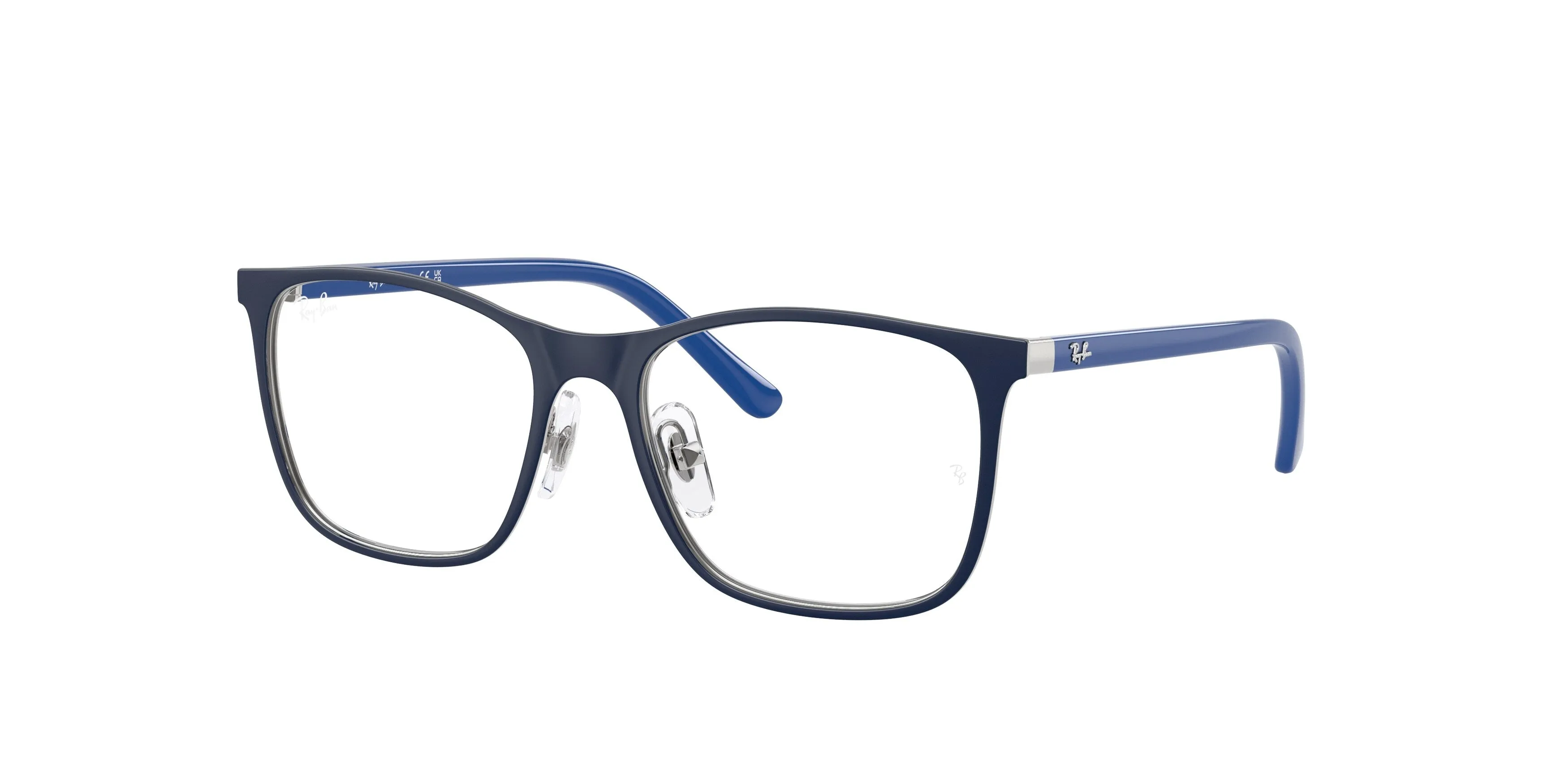 Ray - Ban RY9551V 4094 Montature da vista Metallo Blu Trasparente Squadrata Normale - immagine 1