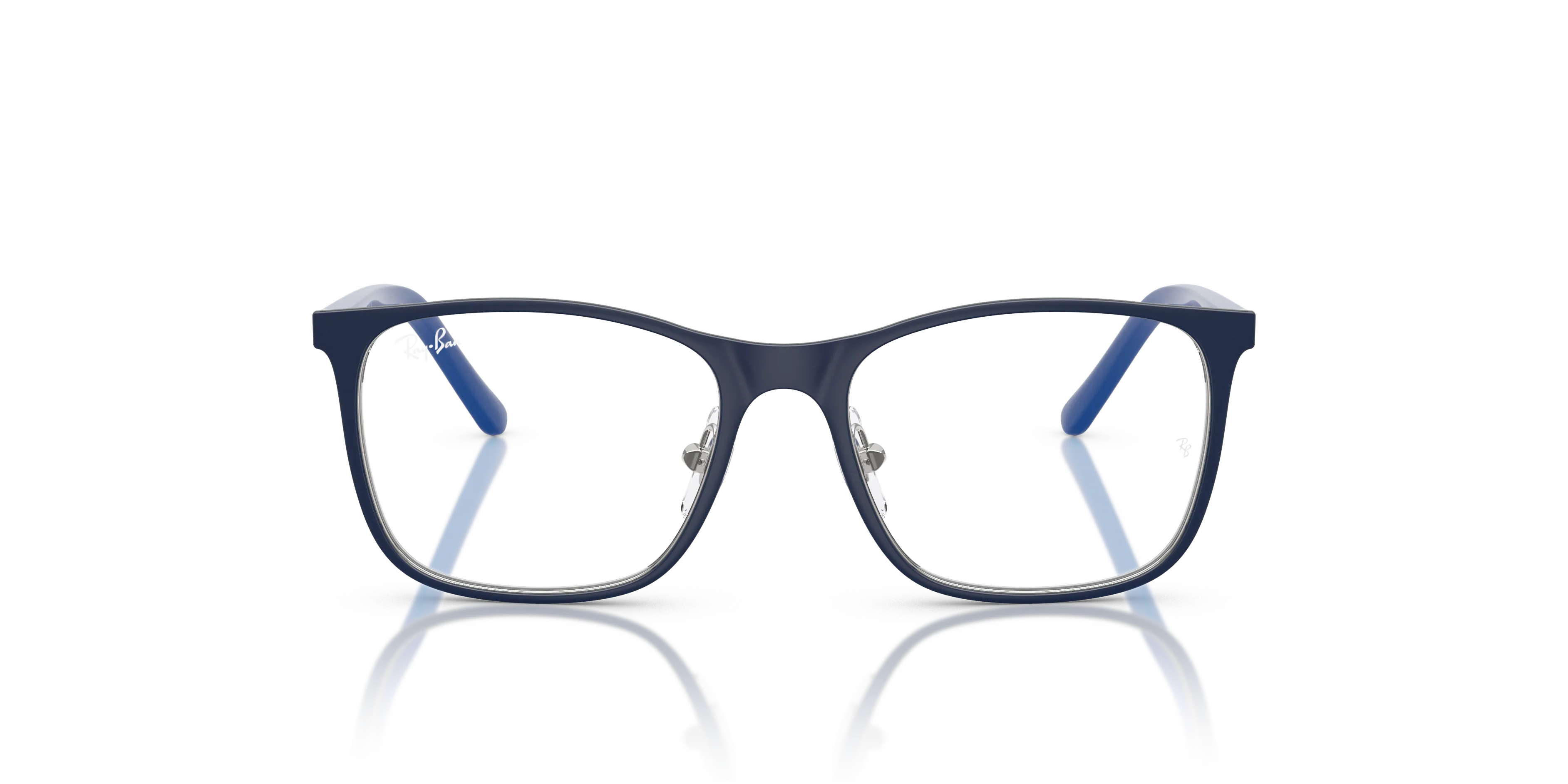 Ray - Ban RY9551V 4094 Montature da vista Metallo Blu Trasparente Squadrata Normale - immagine 3