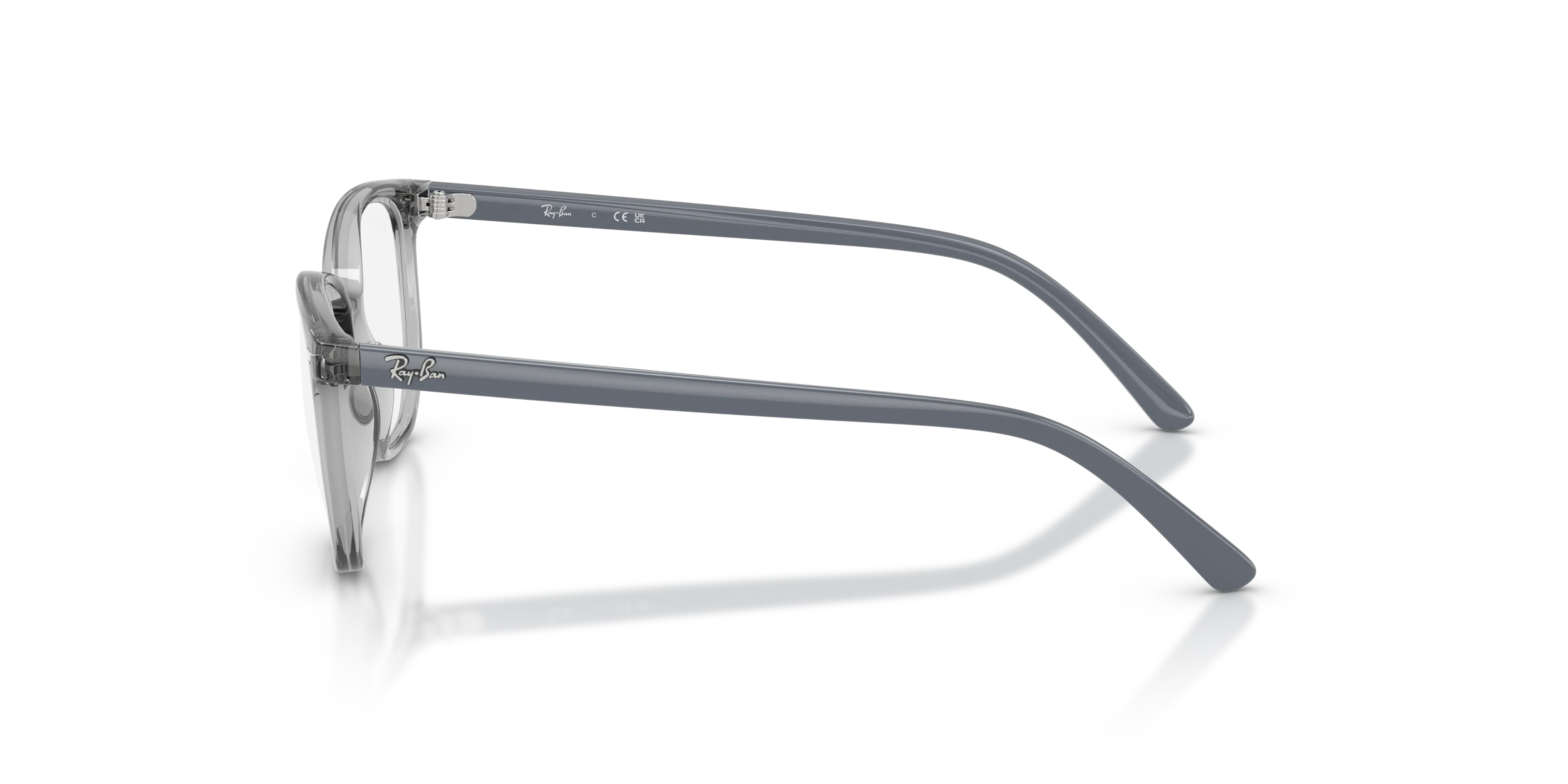 Ray - Ban RY9097V JUNIOR ELLIOT 7514 Montature da vista Nylon Grigio Trasparente Geometrica Normale - immagine 4